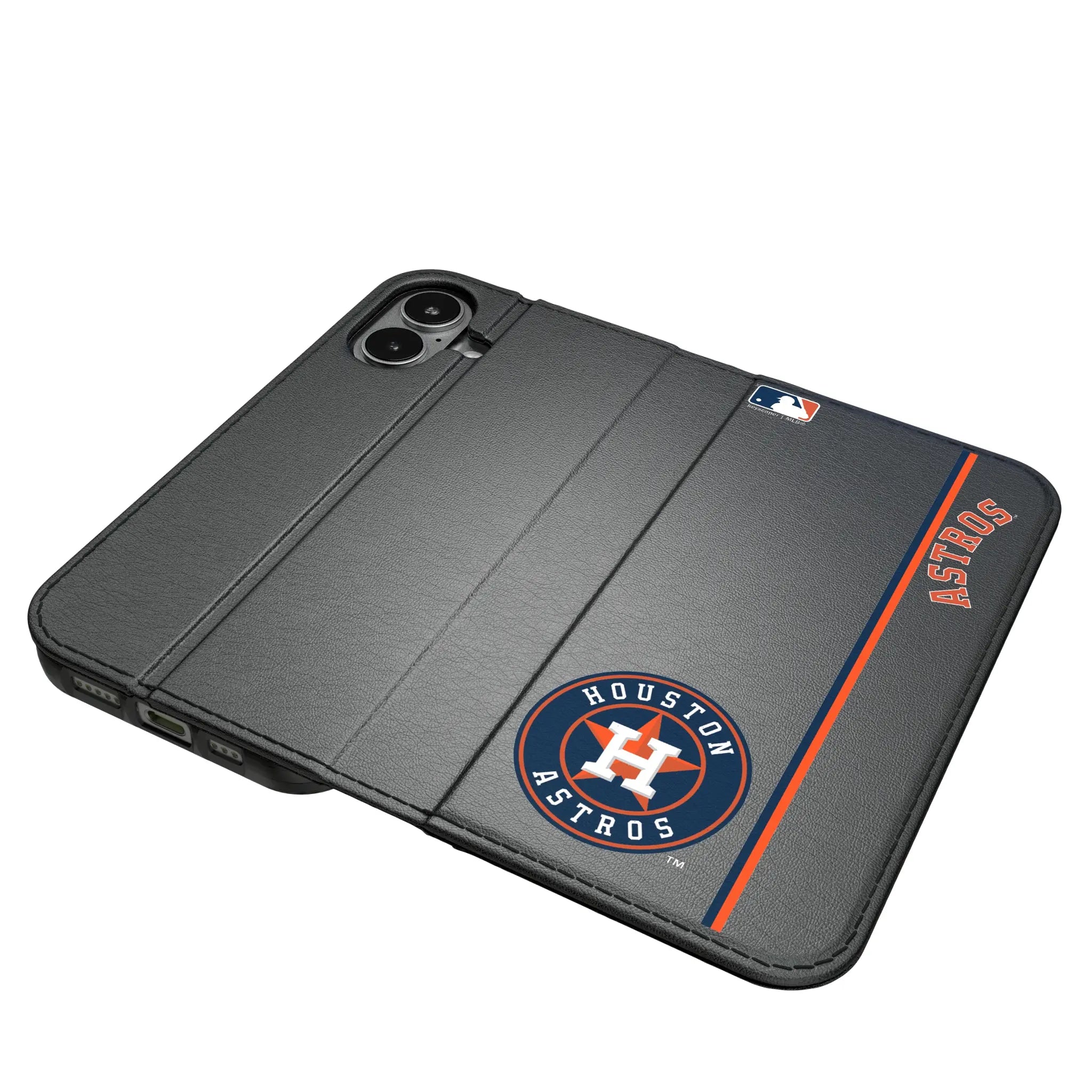 Houston Astros Sidebar iPhone Folio Phone Case for Apple iPhone#Device_iPhone 17