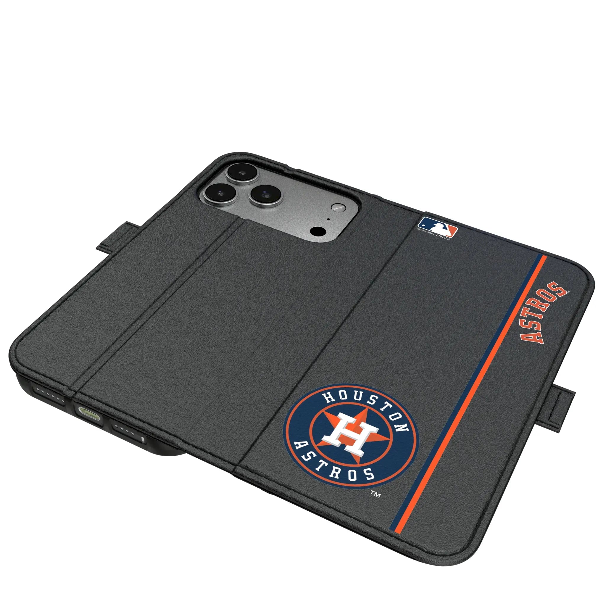 Houston Astros Sidebar iPhone Folio Phone Case for Apple iPhone#Device_iPhone 17 Pro Max