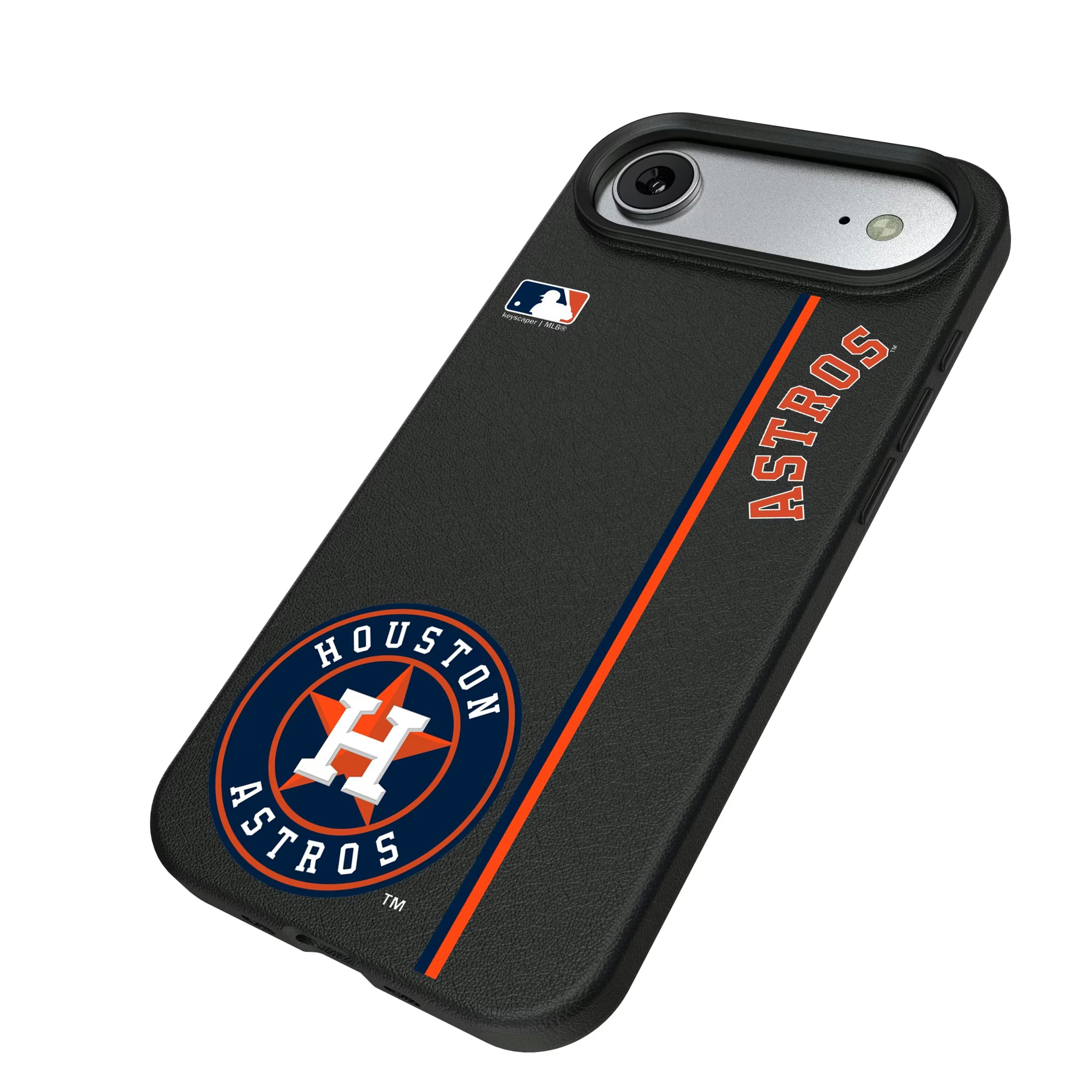 Houston Astros Sidebar iPhone MagSafe Compatible Phone Case for Apple iPhone - Isometric View#Device_iPhone Air