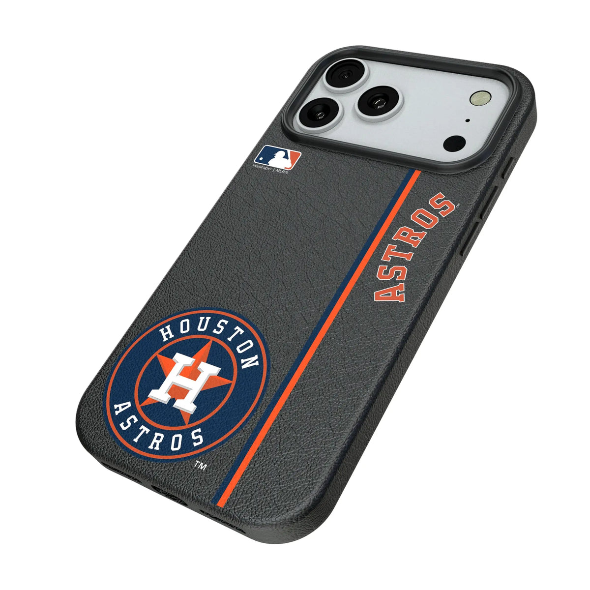 Houston Astros Sidebar iPhone MagSafe Compatible Phone Case for Apple iPhone - Isometric View#Device_iPhone 18 Pro Max