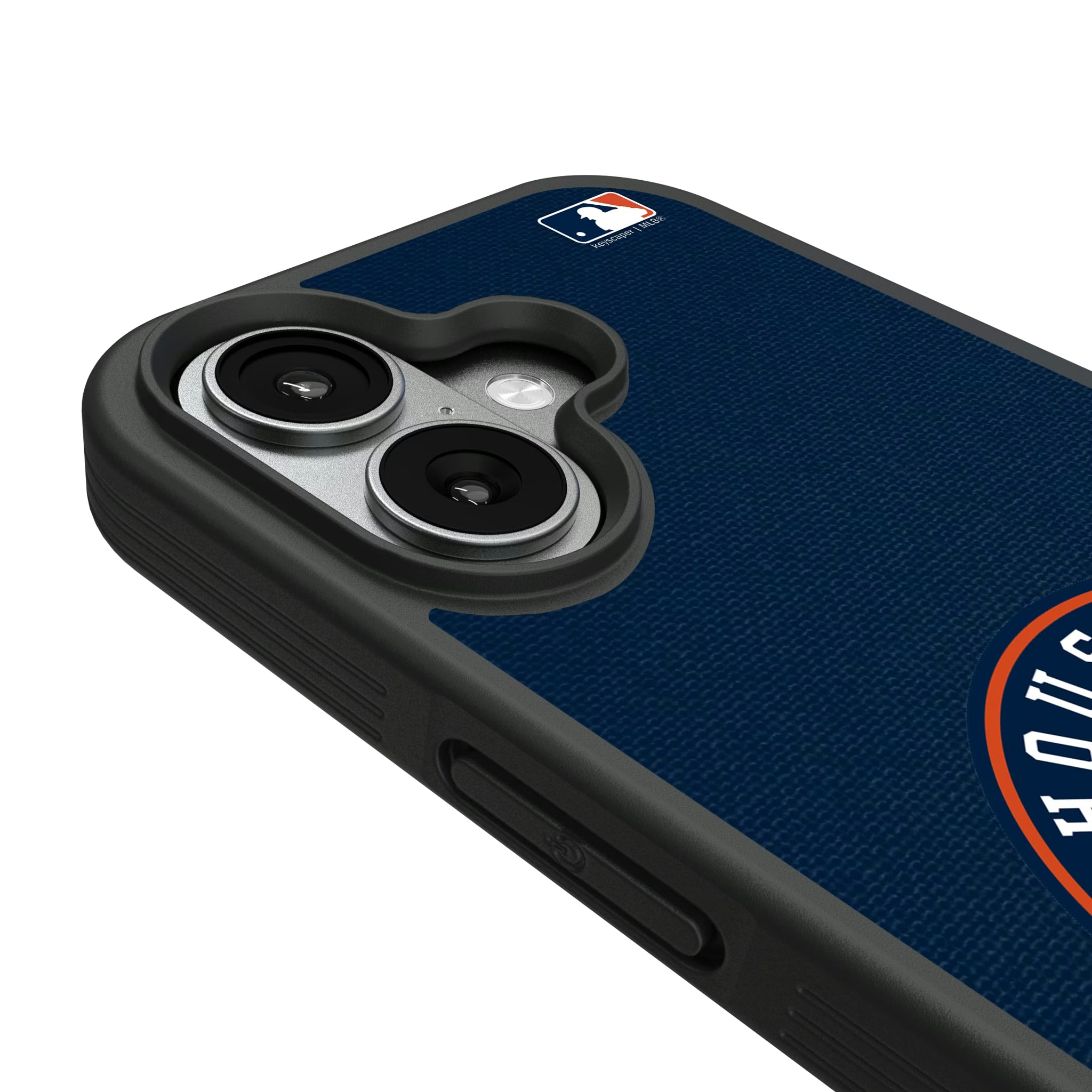 Houston Astros Solid iPhone Bump Phone Case for Apple iPhone - Detail#Device_iPhone 17