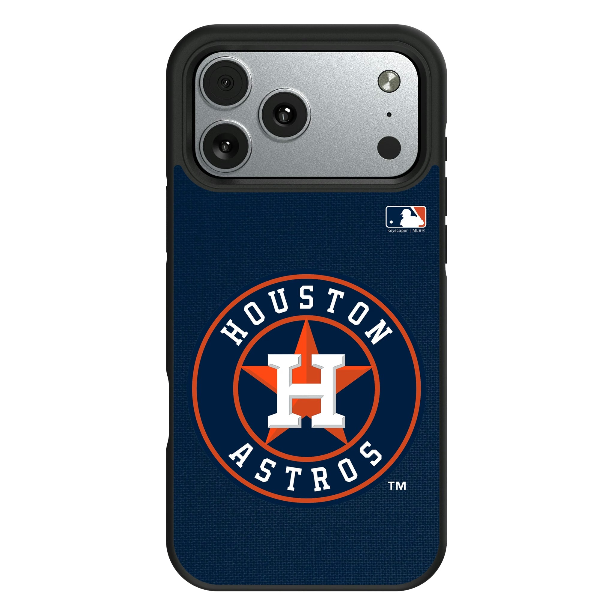 Houston Astros Solid iPhone Bump Phone Case for Apple iPhone#Device_iPhone 17 Pro Max