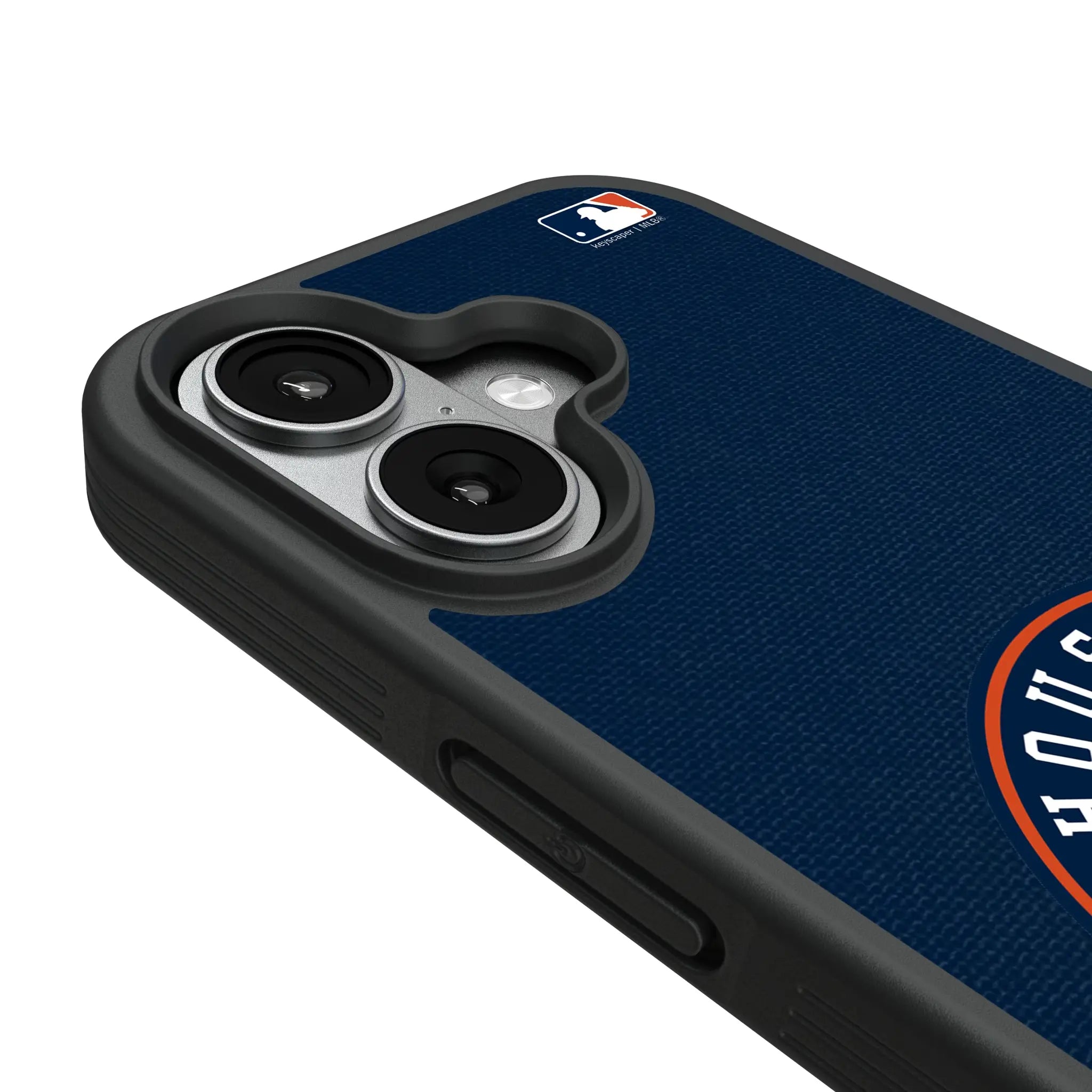 Houston Astros Solid iPhone Bump Phone Case for Apple iPhone - Detail#Device_iPhone 17