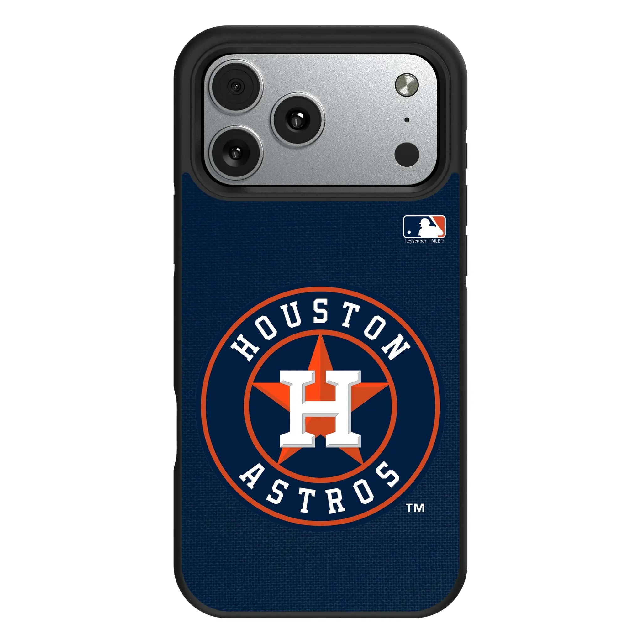 Houston Astros Solid iPhone Bump Phone Case for Apple iPhone#Device_iPhone 17 Pro Max