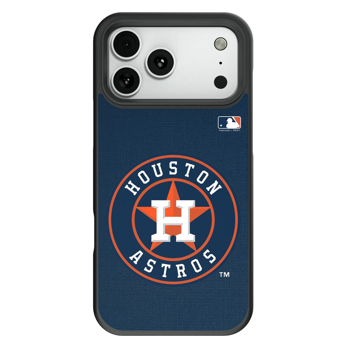 Houston Astros Solid Bump Phone Case for Apple iPhone