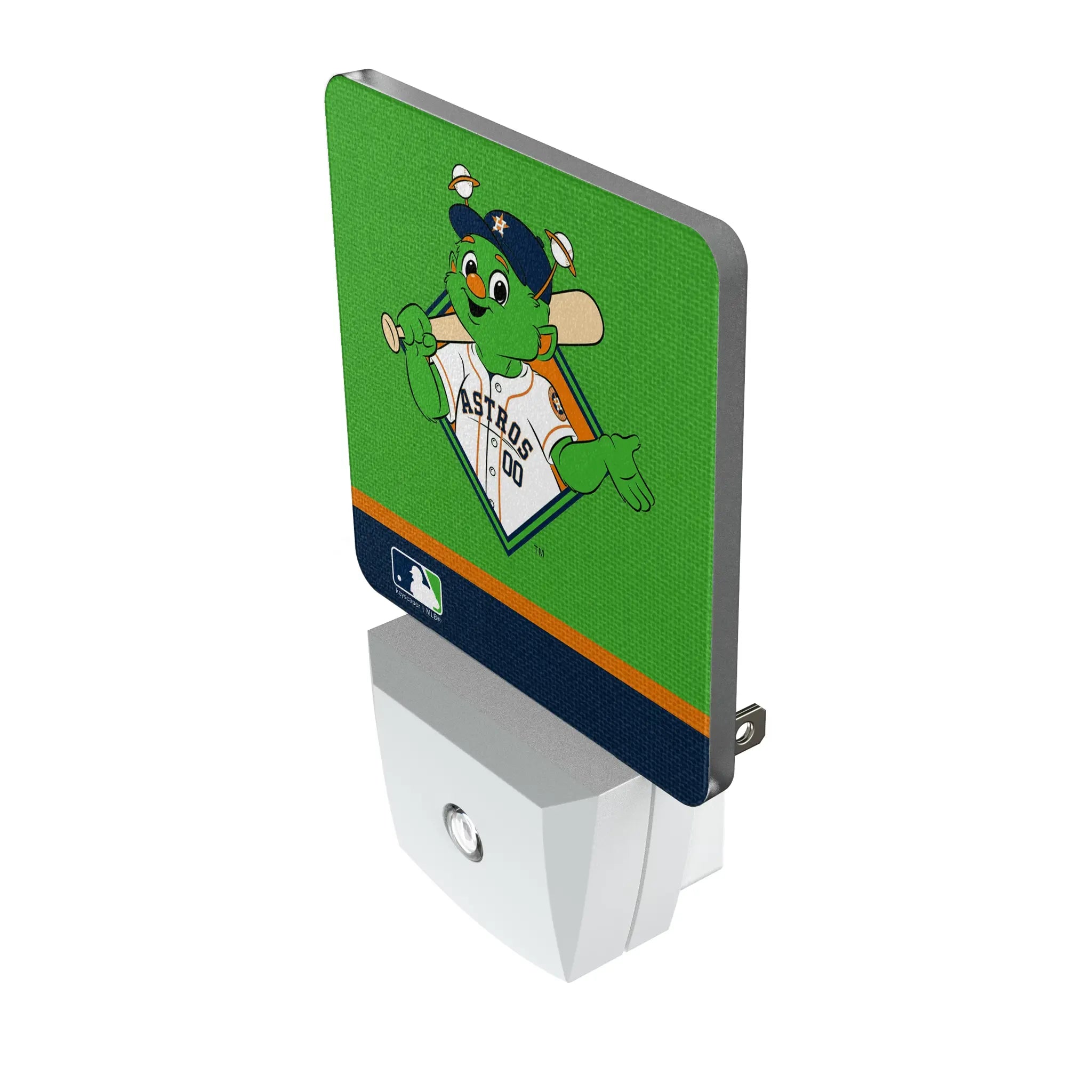 Houston Astros Stripe Night Light 2-Pack - Isometric View