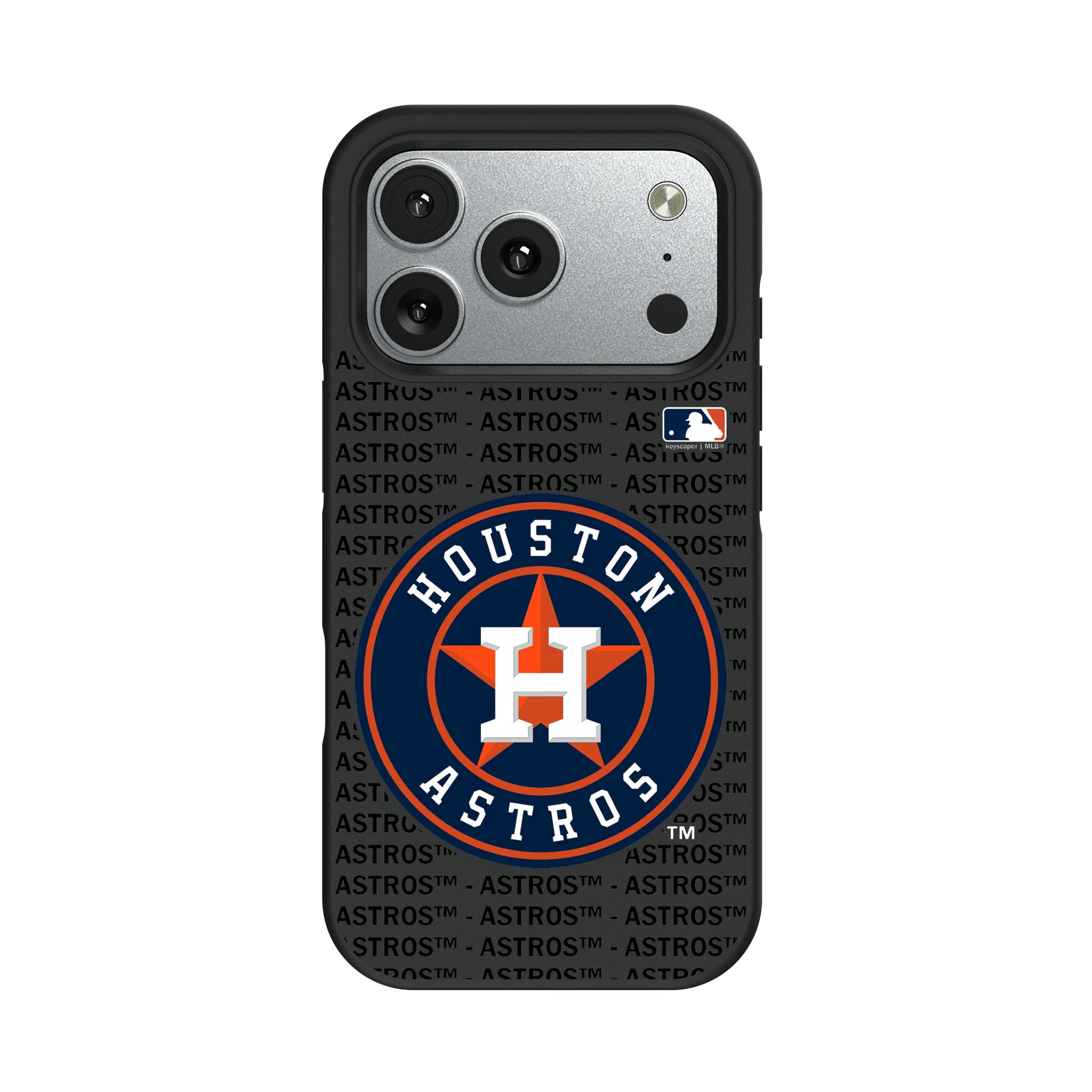 Houston Astros Text Backdrop iPhone Bump Phone Case for Apple iPhone#Device_iPhone 17 Pro