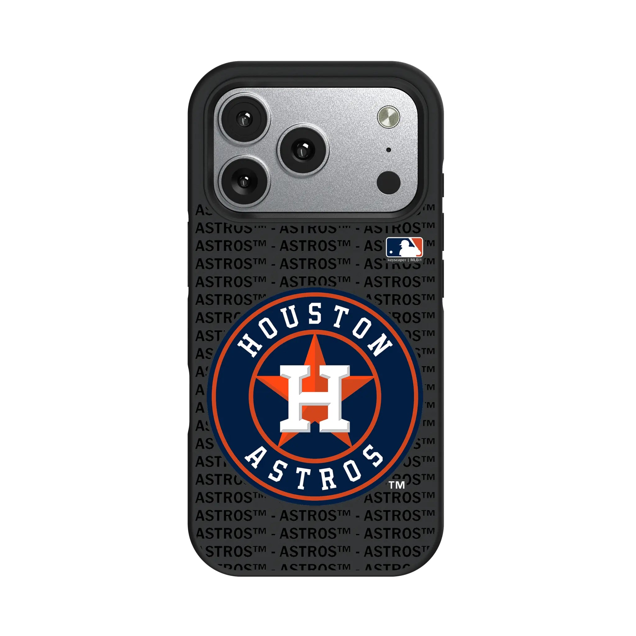Houston Astros Text Backdrop iPhone Bump Phone Case for Apple iPhone#Device_iPhone 17 Pro
