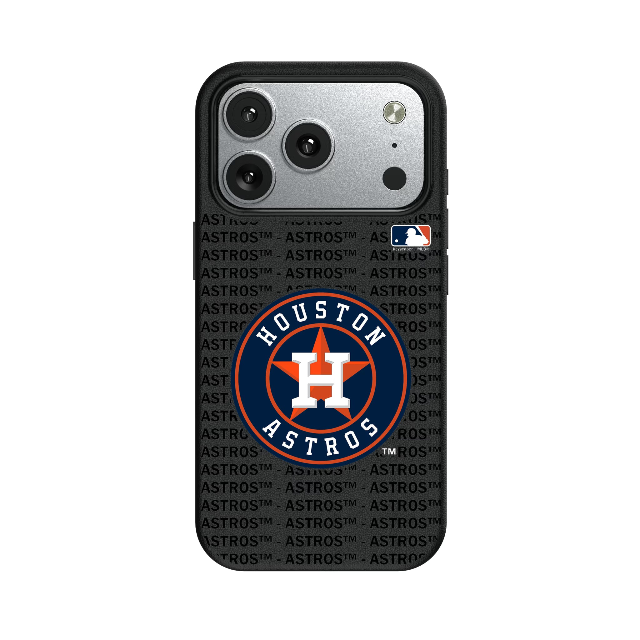 Houston Astros Text Backdrop iPhone MagSafe Compatible Phone Case for Apple iPhone#Device_iPhone 17 Pro