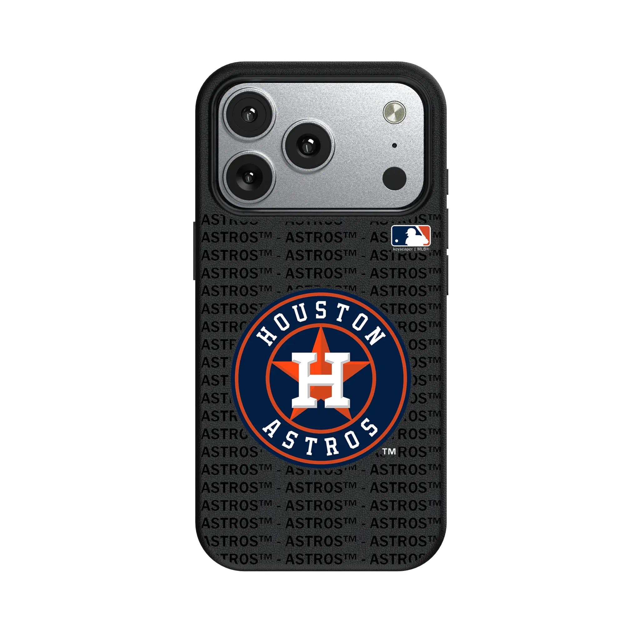 Houston Astros Text Backdrop iPhone MagSafe Compatible Phone Case for Apple iPhone#Device_iPhone 17 Pro