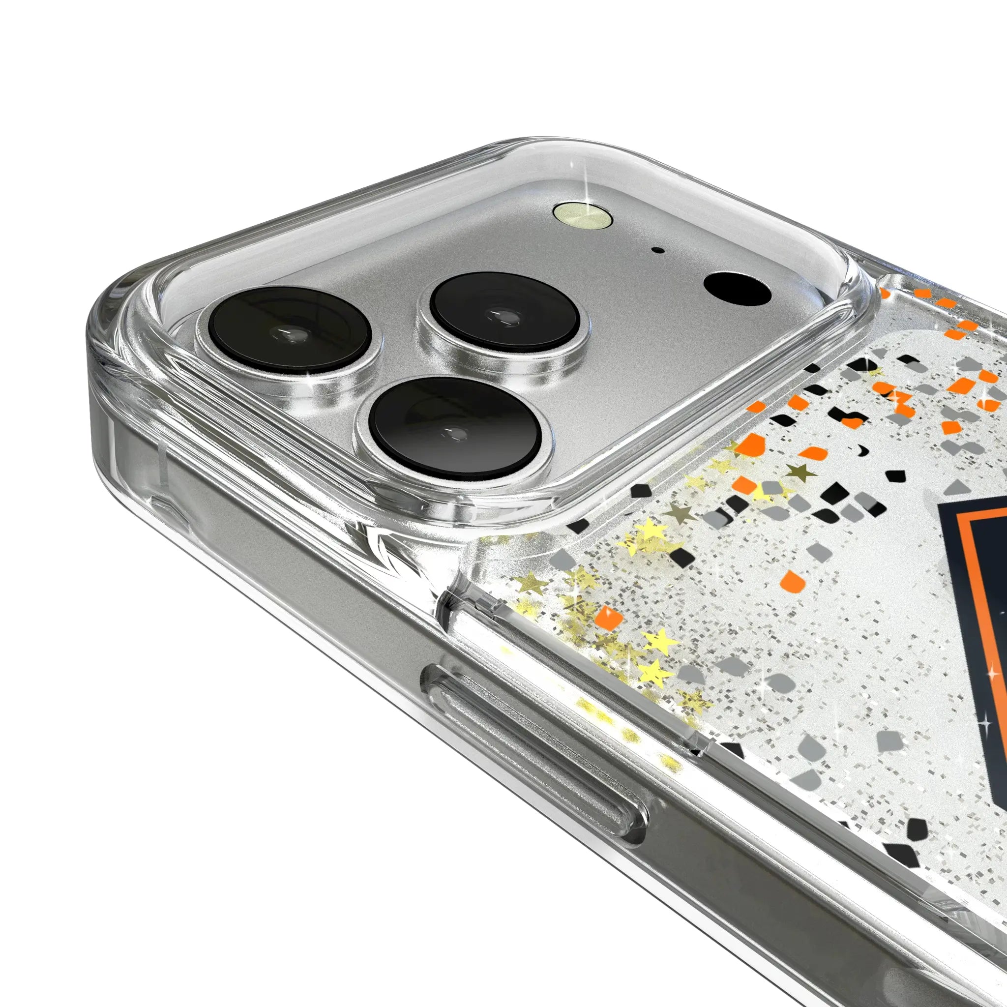 Houston Dynamo Confetti iPhone Glitter Phone Case for Apple iPhone - Detail