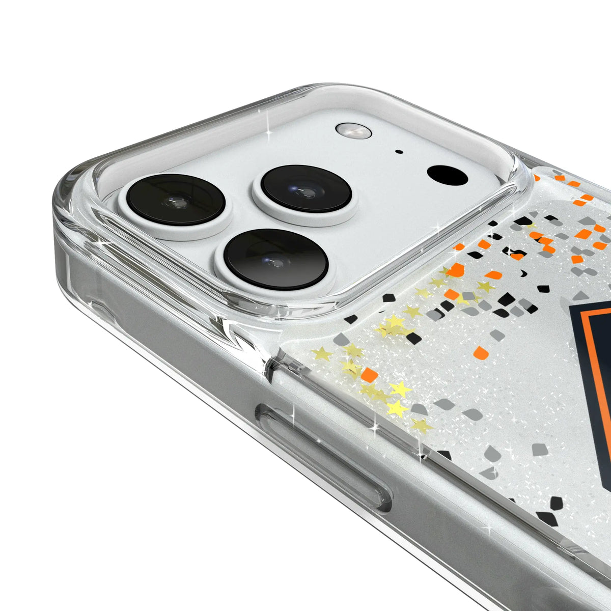 Houston Dynamo Confetti iPhone Glitter Phone Case for Apple iPhone - Detail#Device_iPhone 18 Pro