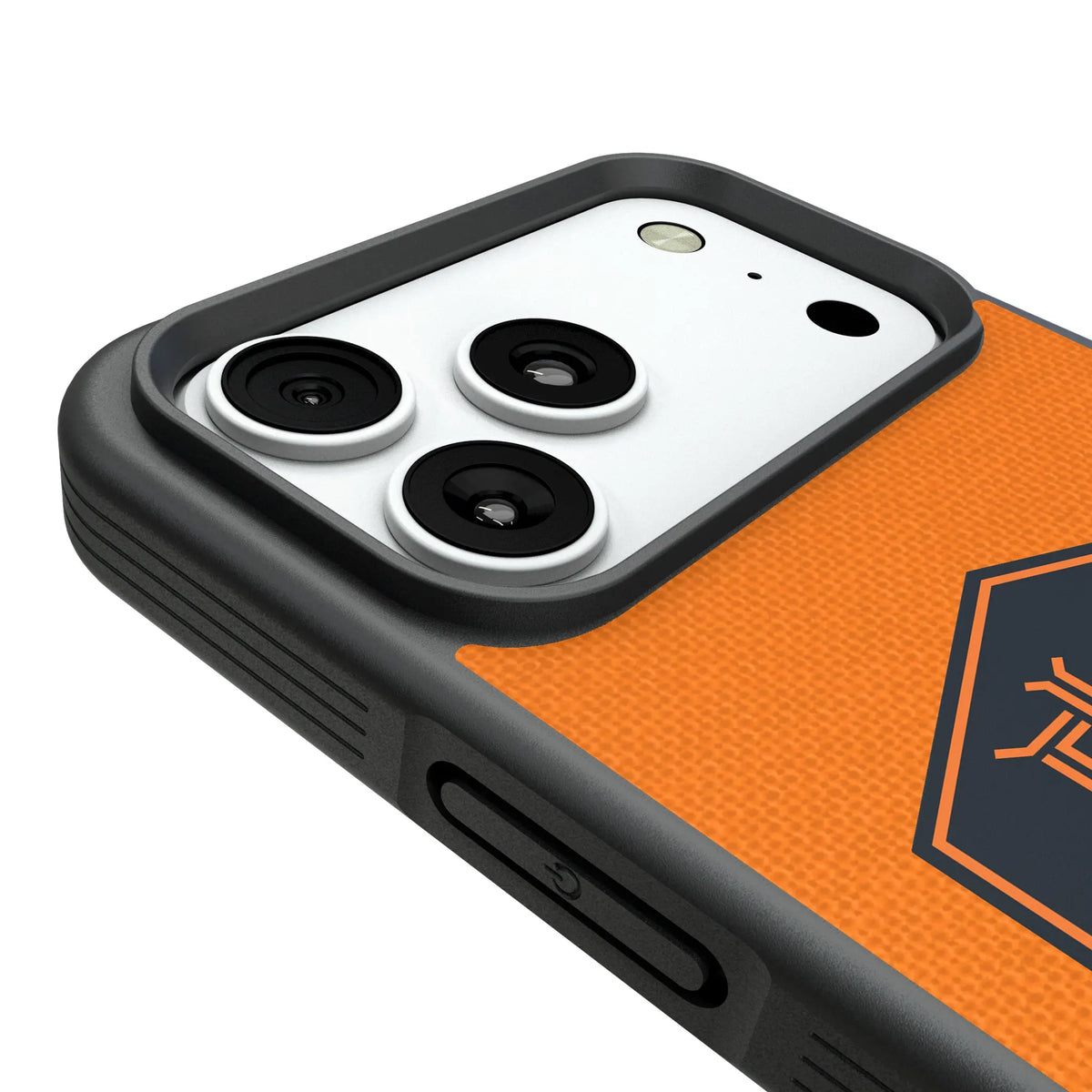 Houston Dynamo Diagonal Stripe iPhone Bump Phone Case for Apple iPhone - Detail#Device_iPhone 18 Pro Max