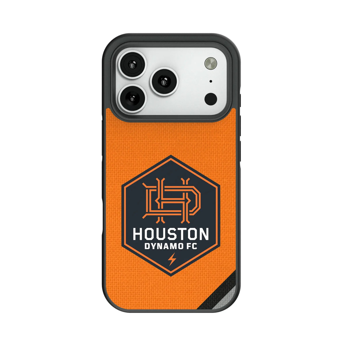 Houston Dynamo Diagonal Stripe Bump Phone Case for Apple iPhone