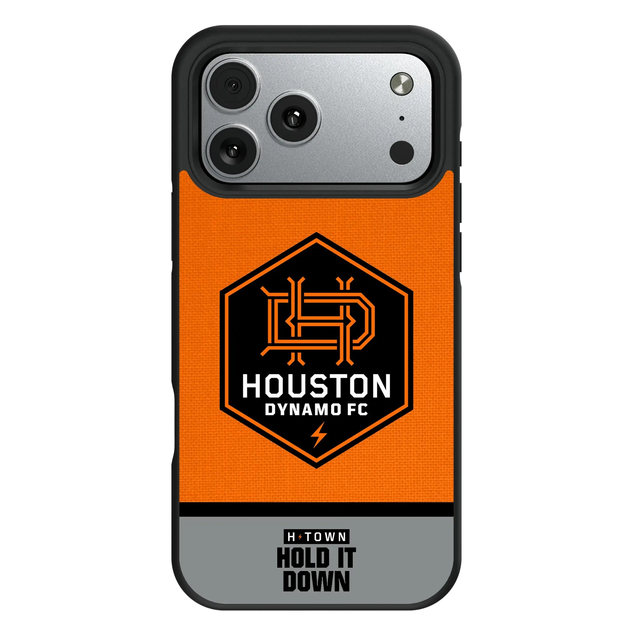 Houston Dynamo Endzone Solid iPhone Bump Phone Case for Apple iPhone#Device_iPhone 17 Pro Max