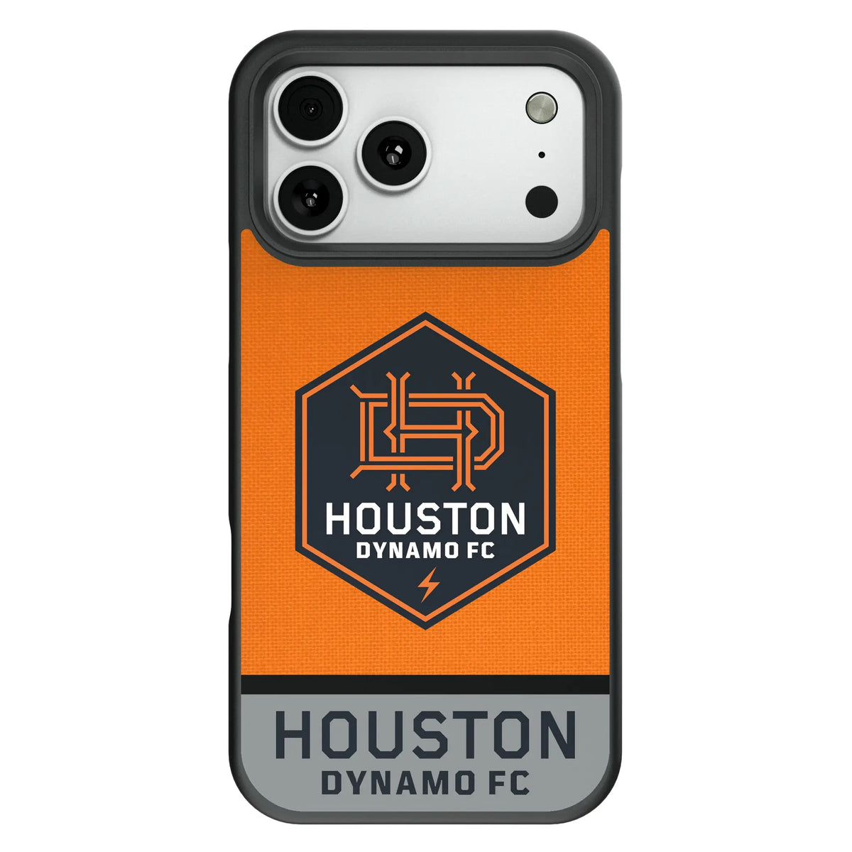Houston Dynamo Endzone Solid Bump Phone Case for Apple iPhone