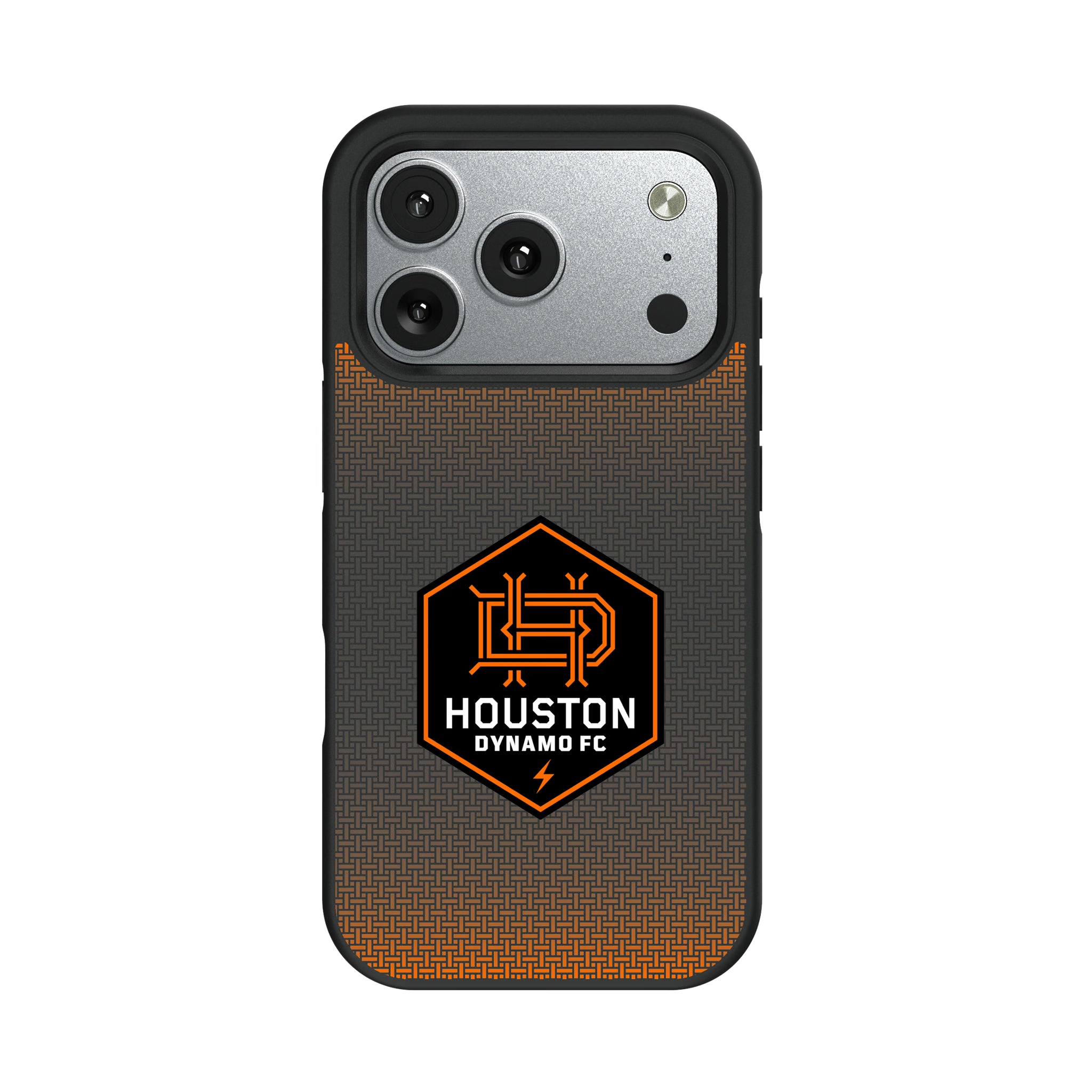 Houston Dynamo Linen iPhone Bump Phone Case for Apple iPhone#Device_iPhone 17 Pro