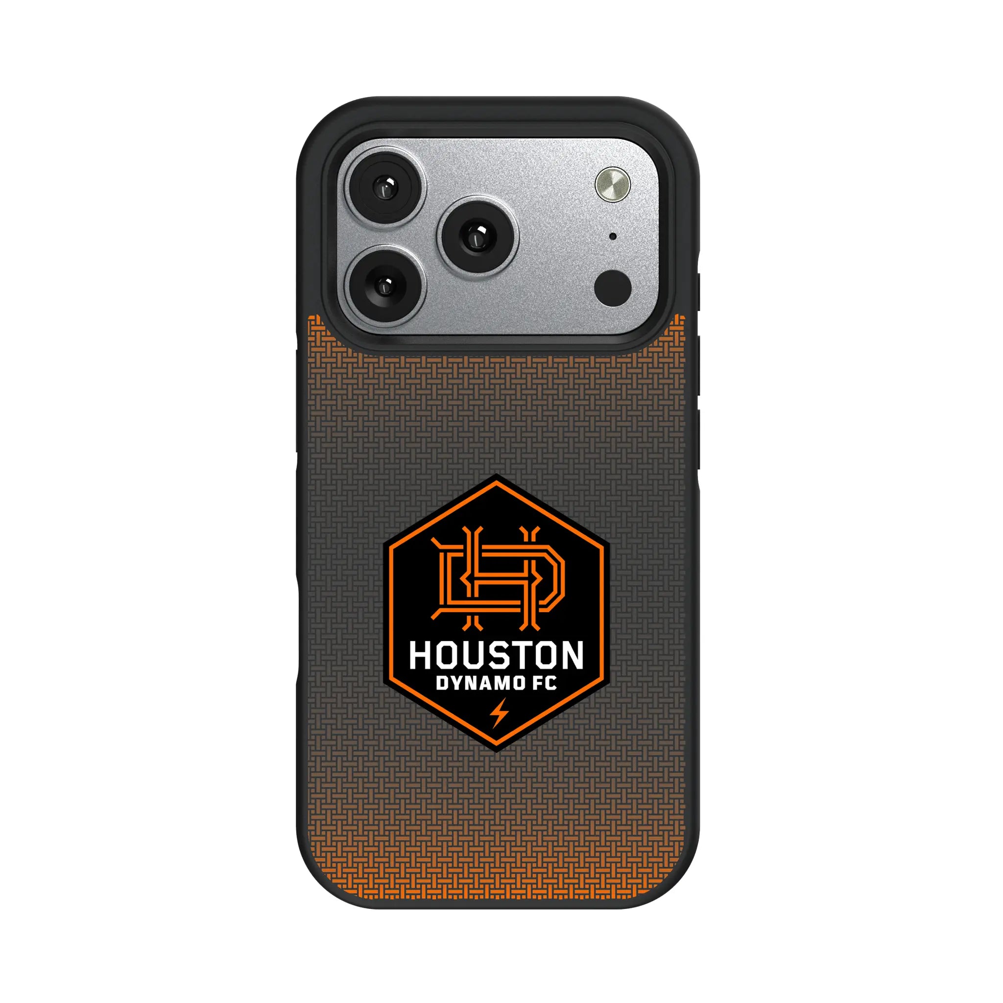 Houston Dynamo Linen iPhone Bump Phone Case for Apple iPhone#Device_iPhone 17 Pro