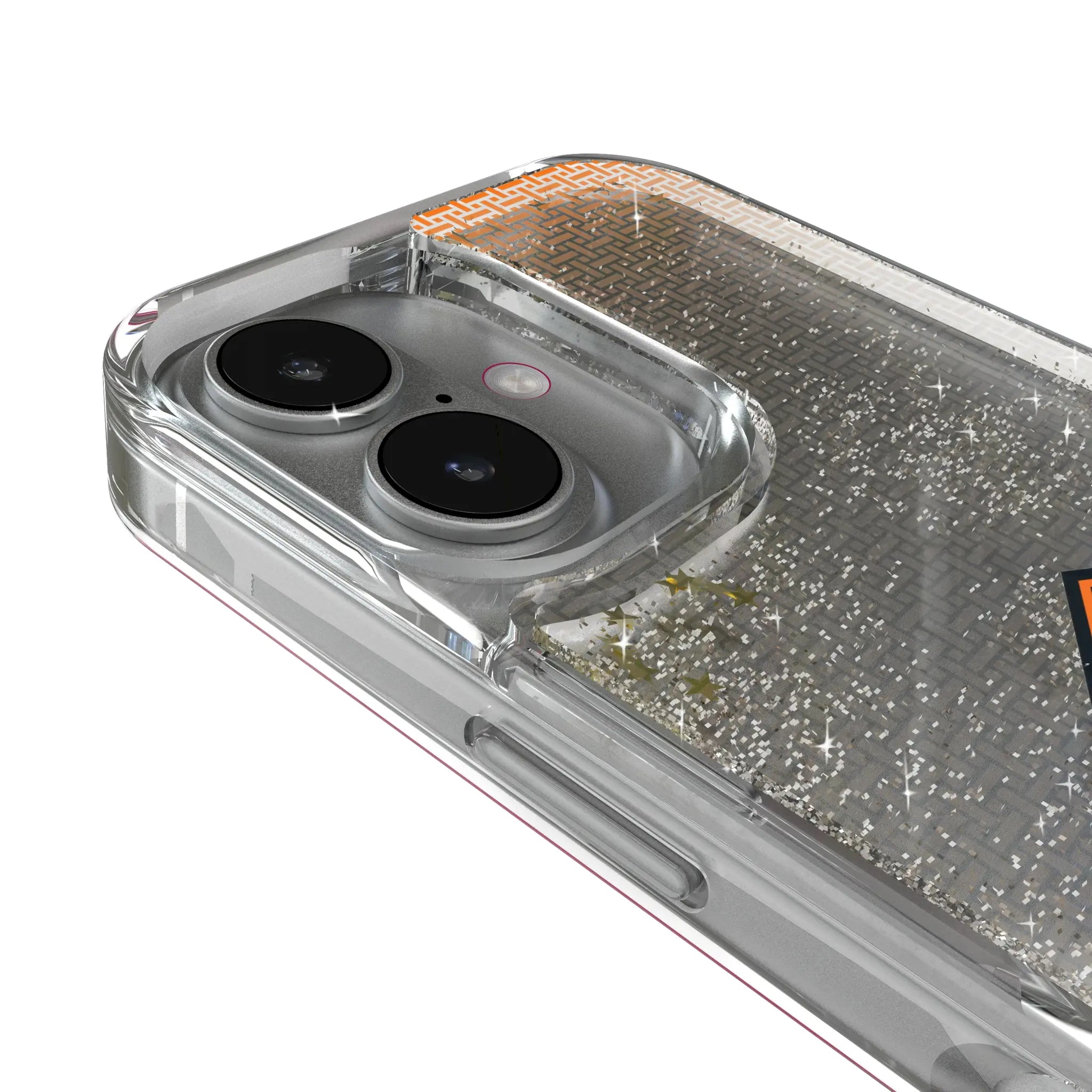 Houston Dynamo Linen iPhone Glitter Phone Case for Apple iPhone - Detail