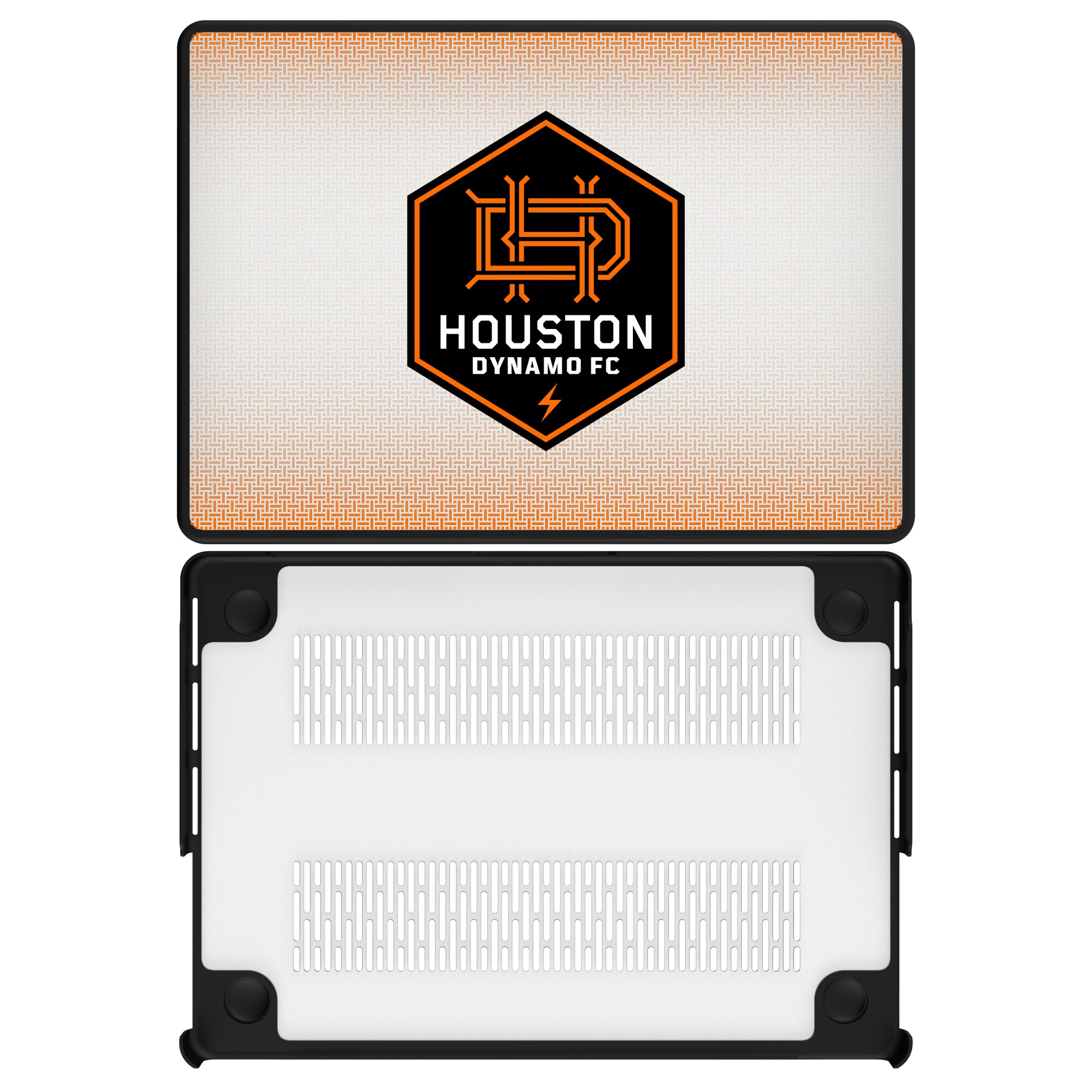 Houston Dynamo Linen MacBook Laptop Case for Apple MacBook#Device_MacBook Pro (14-inch, 2021) / MacBook Pro (14-inch, 2023) / MacBook Pro (14-inch, 2024)
