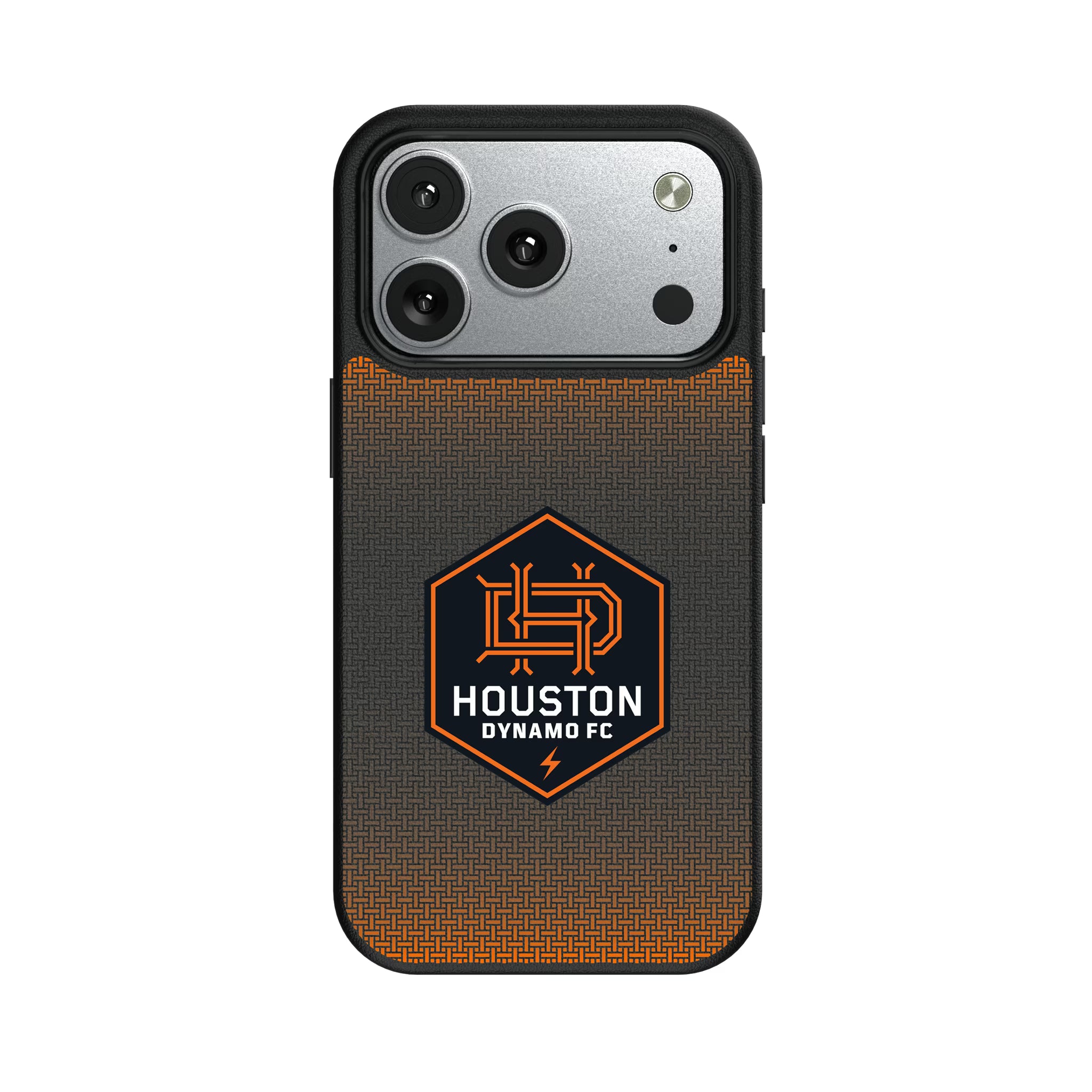 Houston Dynamo Linen iPhone MagSafe Compatible Phone Case for Apple iPhone#Device_iPhone 17 Pro
