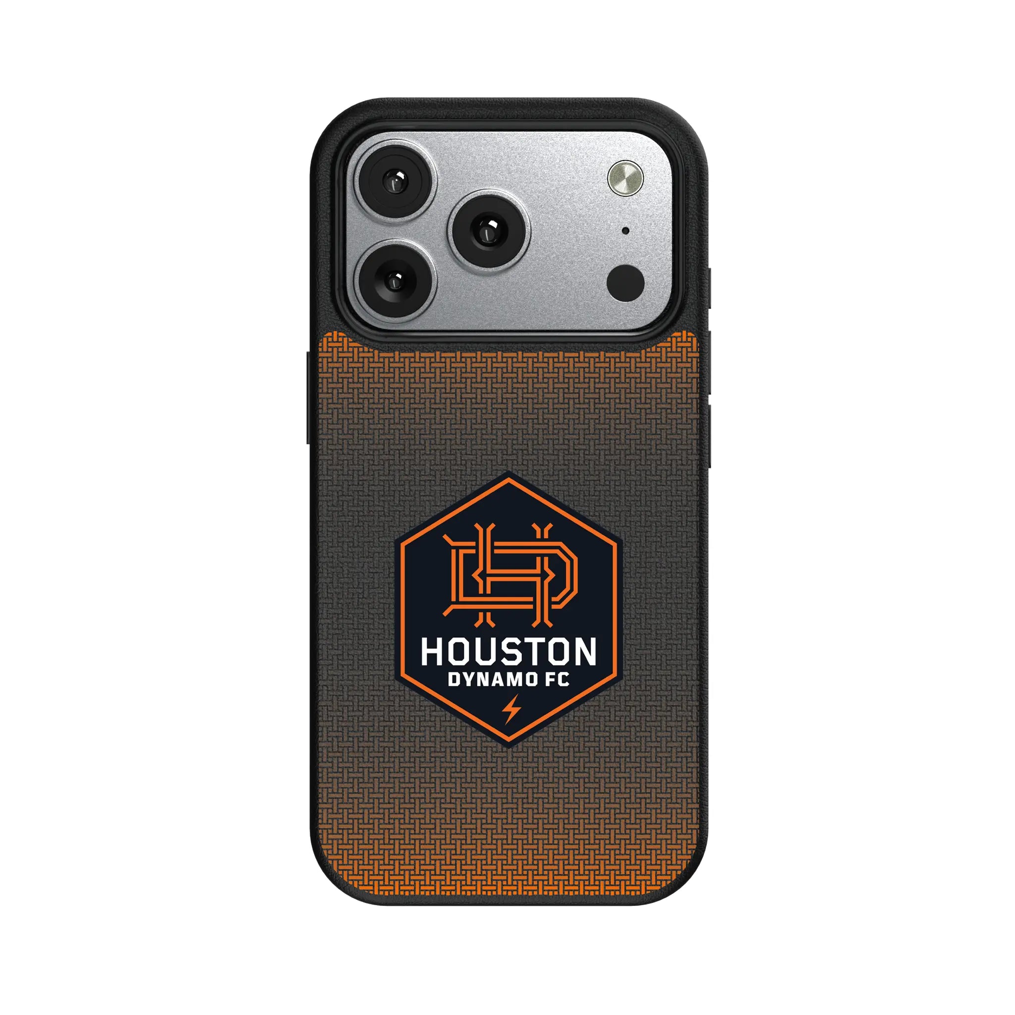Houston Dynamo Linen iPhone MagSafe Compatible Phone Case for Apple iPhone#Device_iPhone 17 Pro