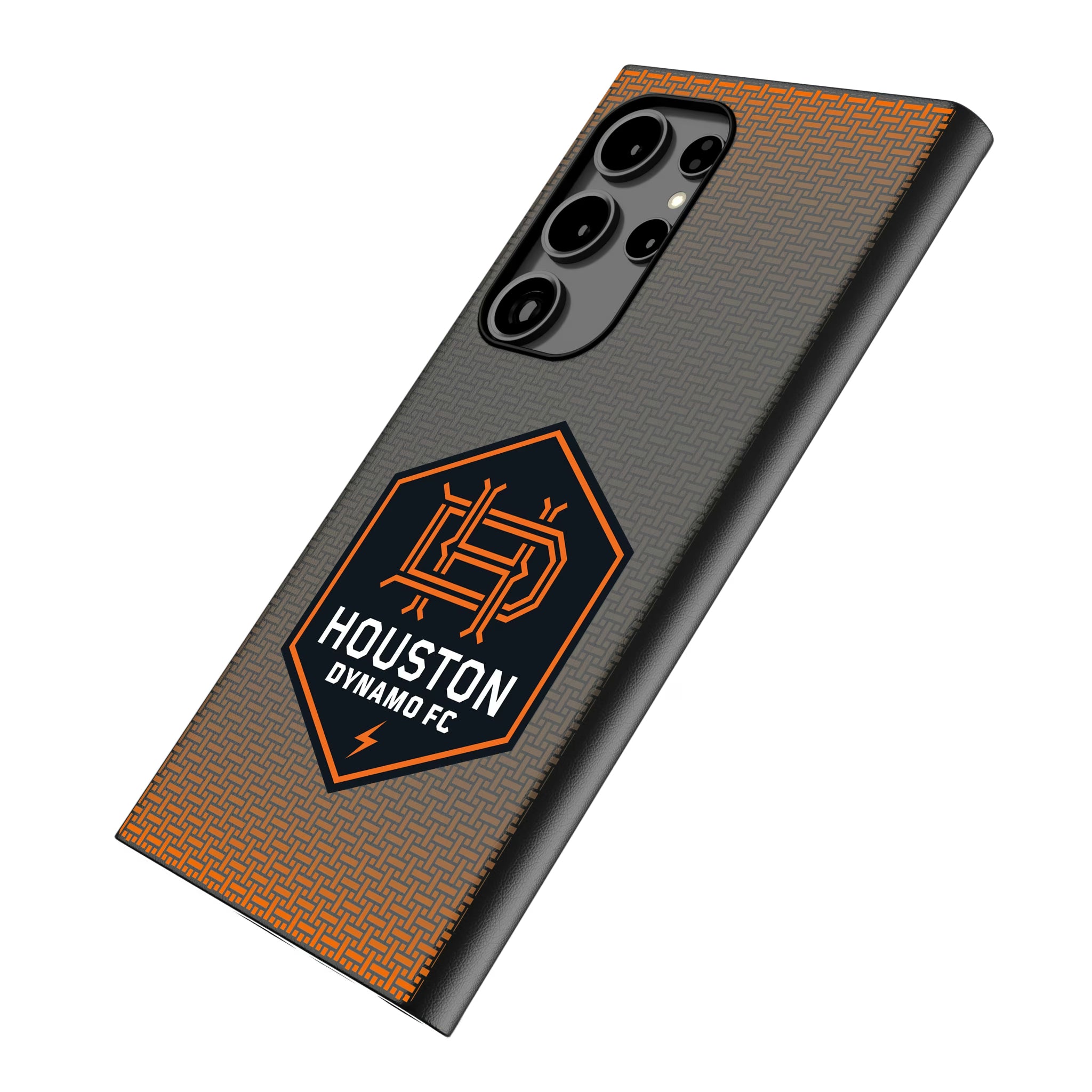Houston Dynamo Linen Galaxy MagSafe Compatible Phone Case for Samsung Galaxy - Isometric View