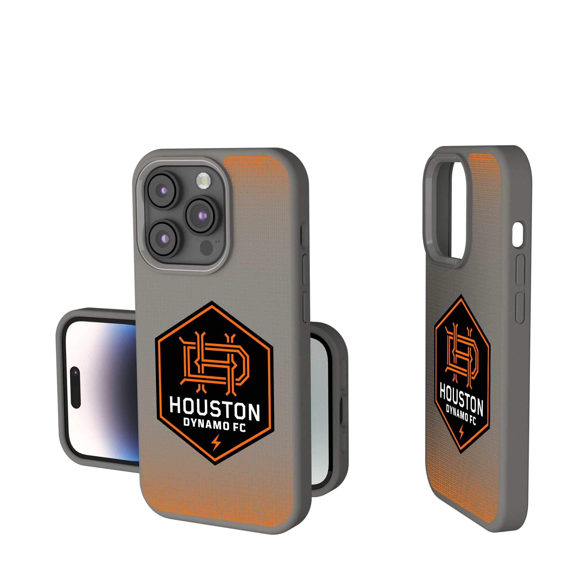 Houston Dynamo Linen iPhone Soft Touch Phone Case for Apple iPhone