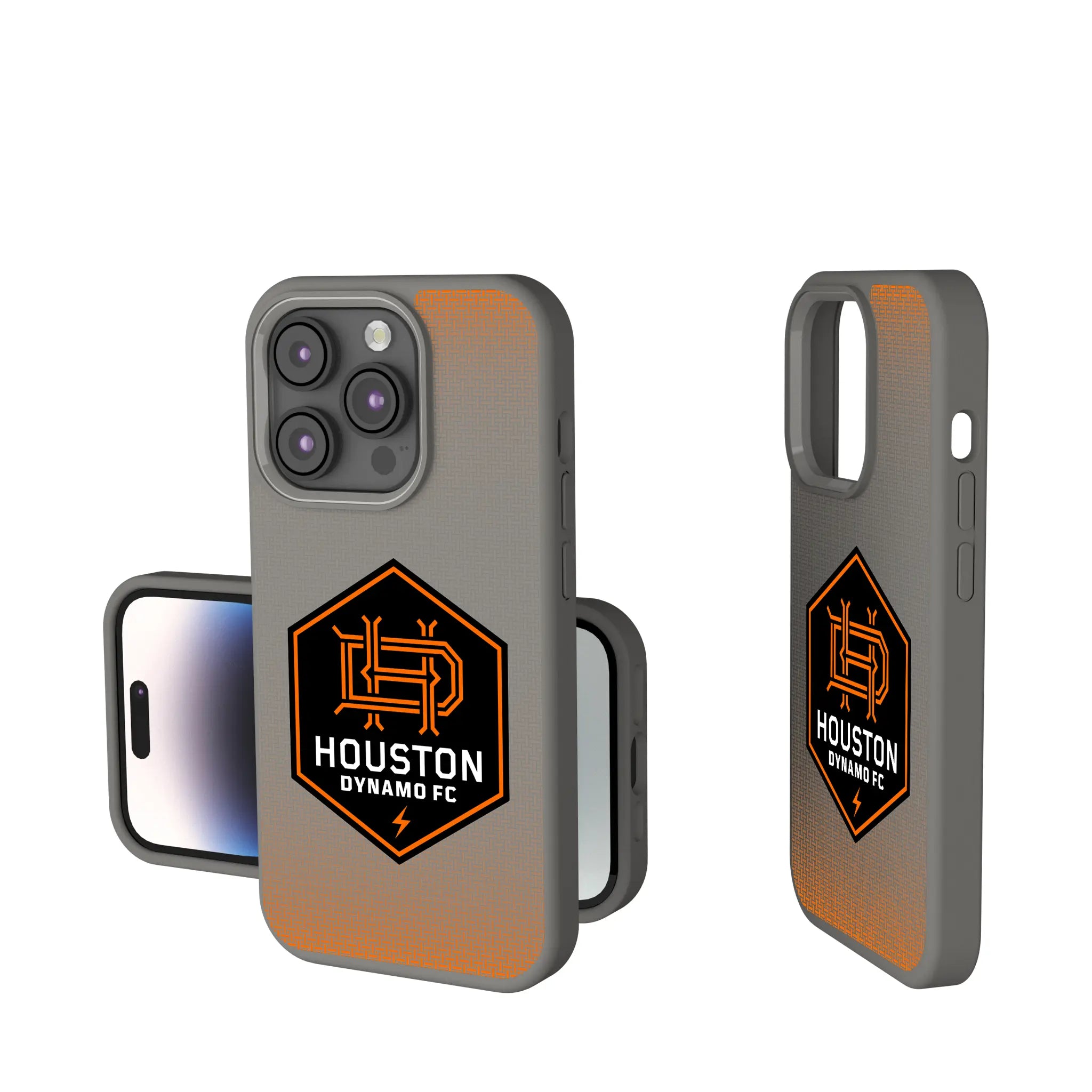 Houston Dynamo Linen iPhone Soft Touch Phone Case for Apple iPhone