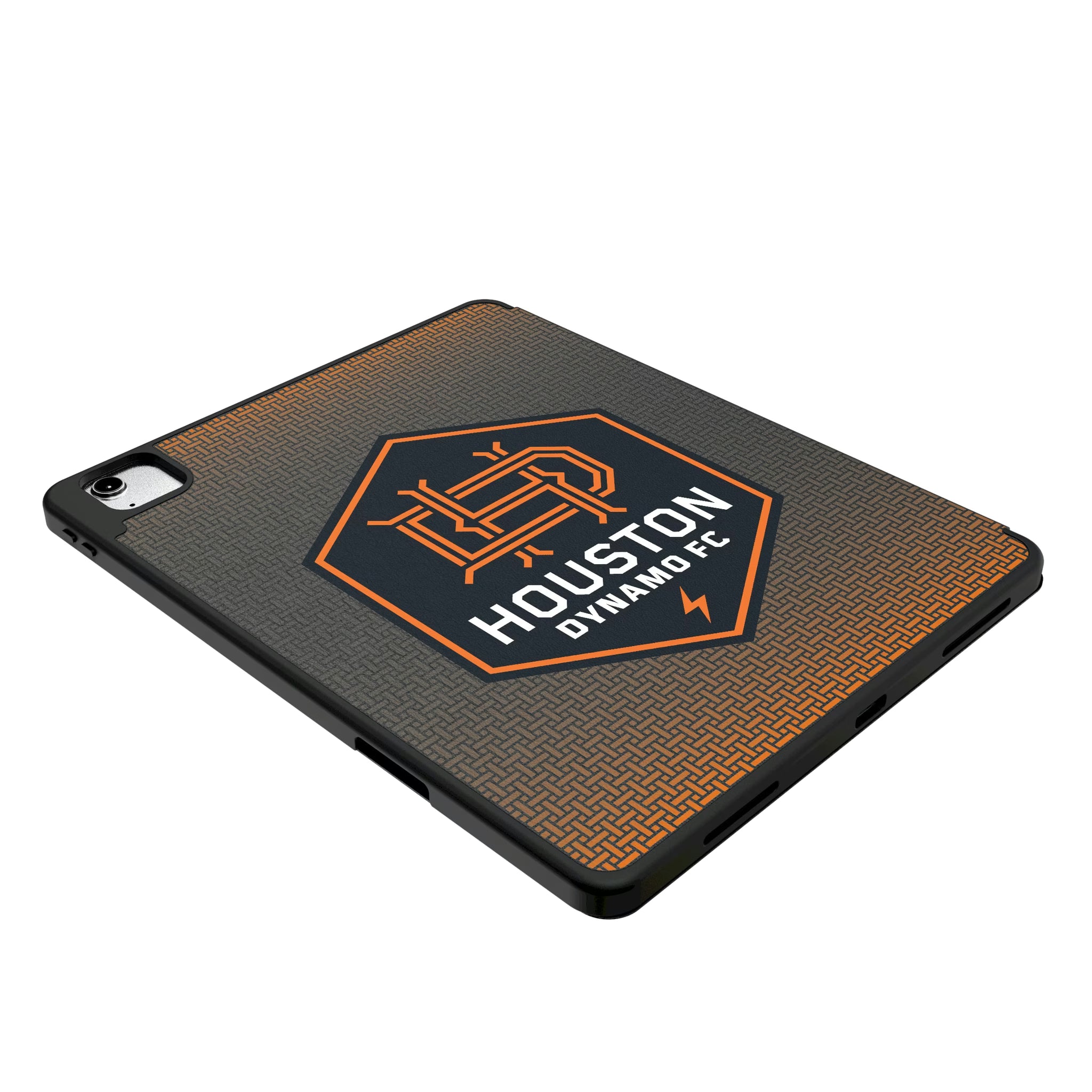 Houston Dynamo Linen iPad Tablet Case for Apple iPad - Isometric View