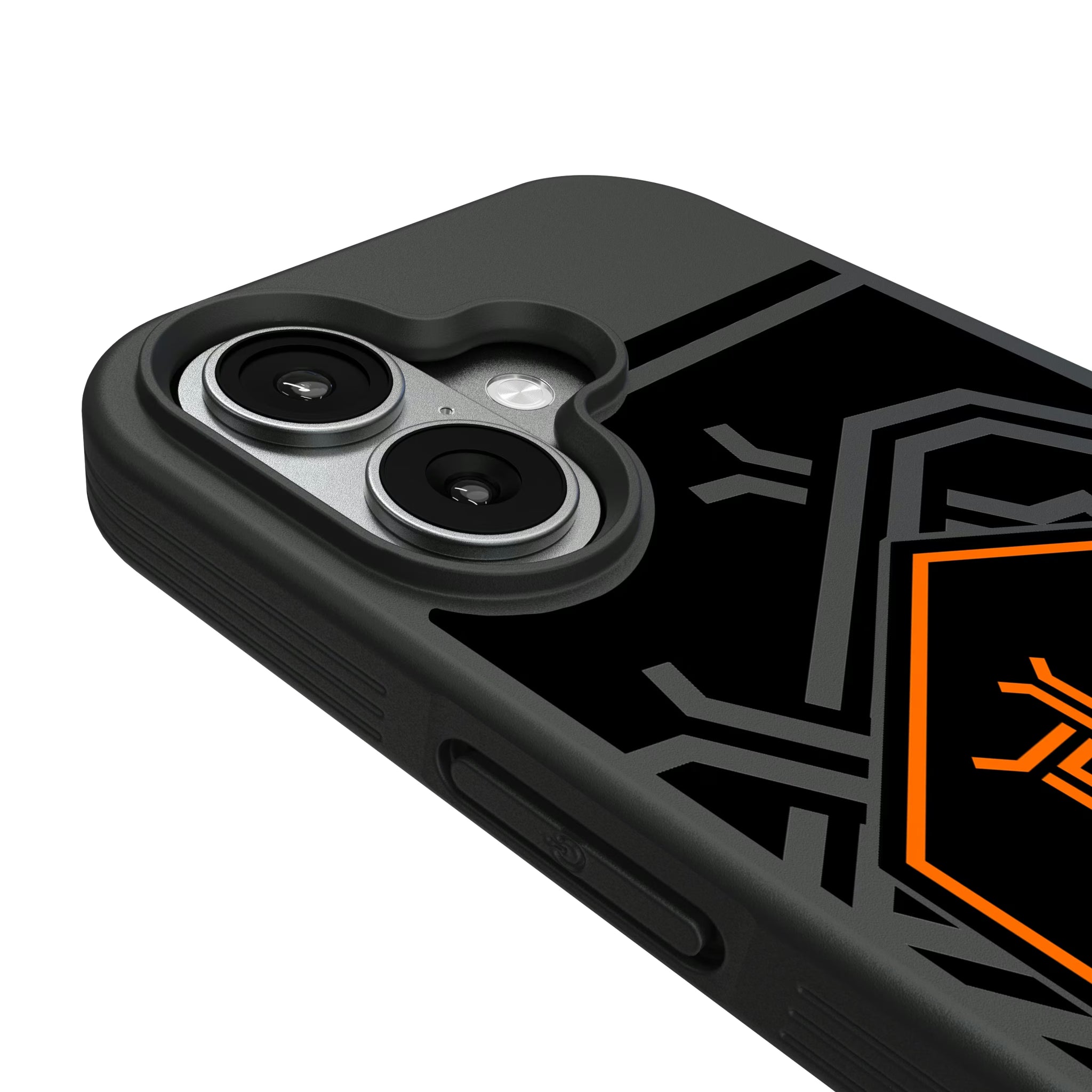 Houston Dynamo Monocolor Tilt iPhone Bump Phone Case for Apple iPhone - Detail#Device_iPhone 17