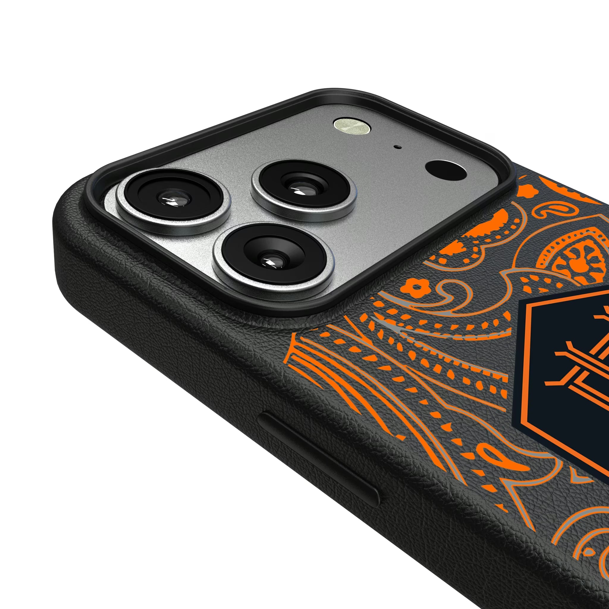 Houston Dynamo Paisley iPhone MagSafe Compatible Phone Case for Apple iPhone - Detail#Device_iPhone 17 Pro