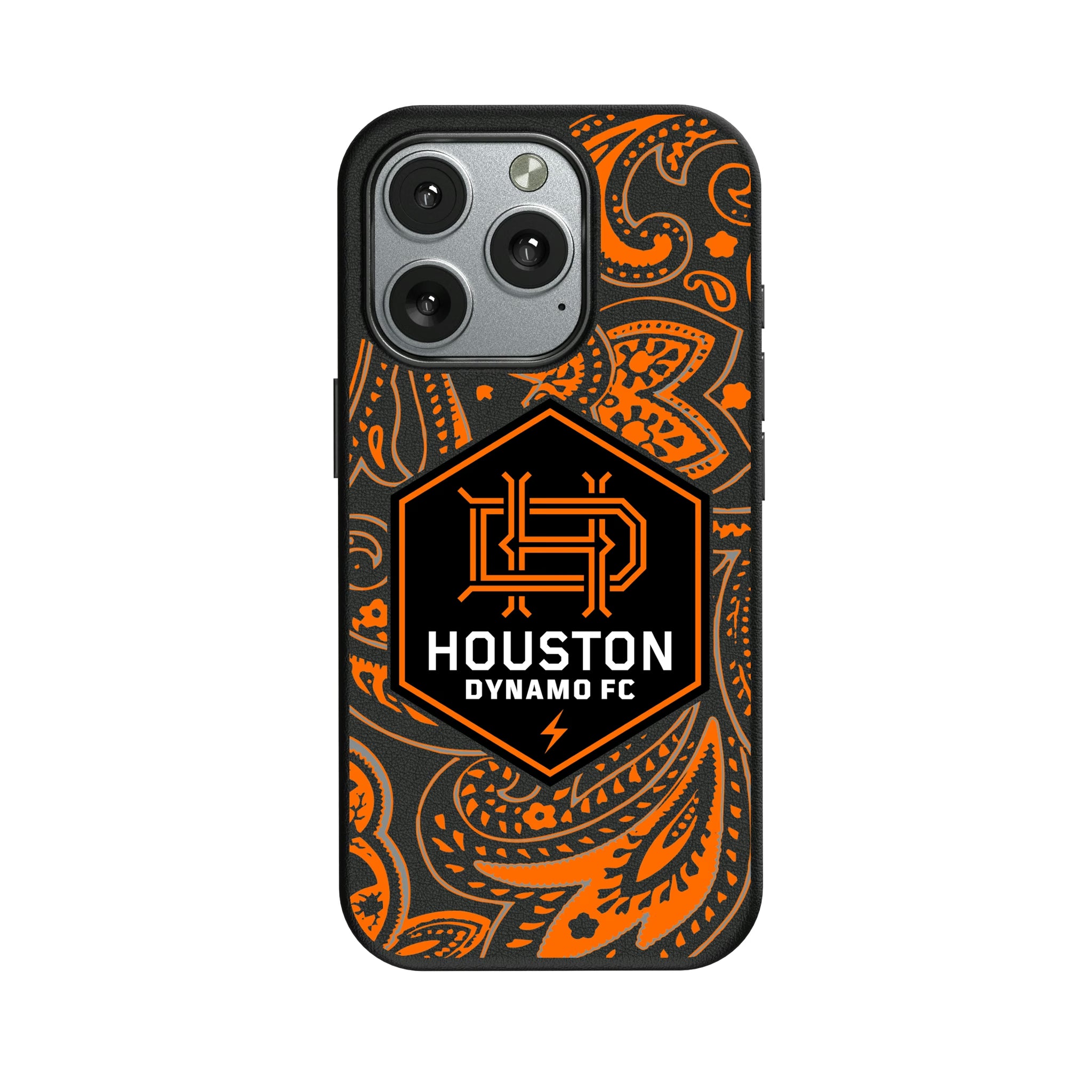 Houston Dynamo Paisley iPhone MagSafe Compatible Phone Case for Apple iPhone