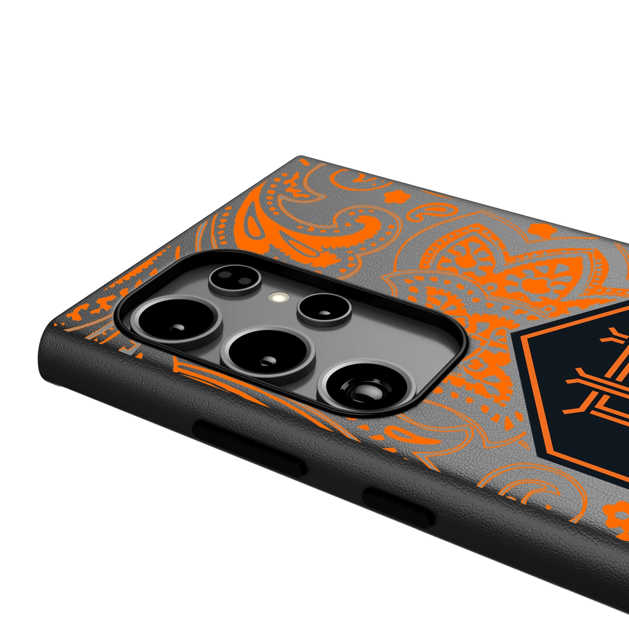 Houston Dynamo Paisley Galaxy MagSafe Compatible Phone Case for Samsung Galaxy - Detail