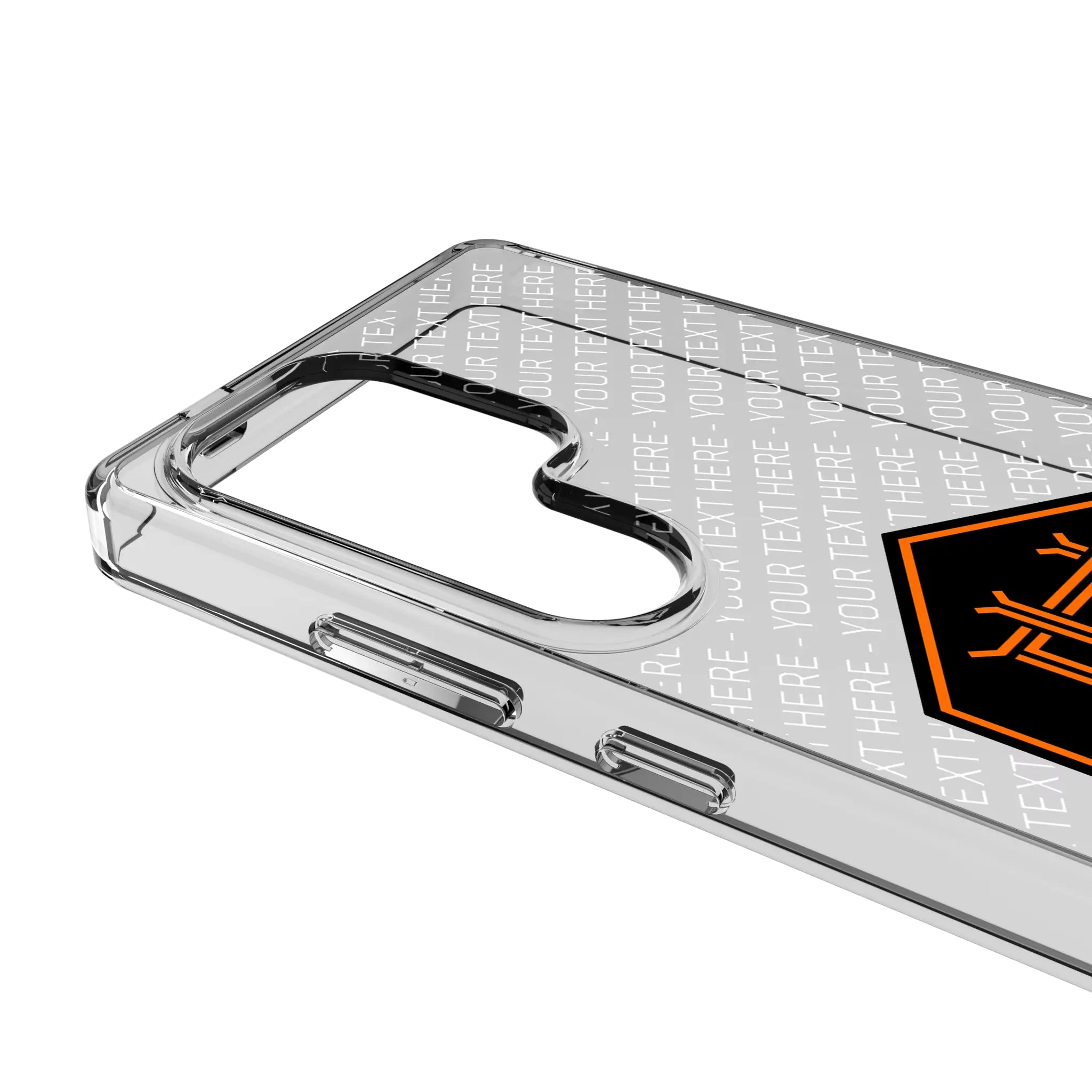 Houston Dynamo Personalized EndZone Plus Galaxy Clear Phone Case for Samsung Galaxy - Detail