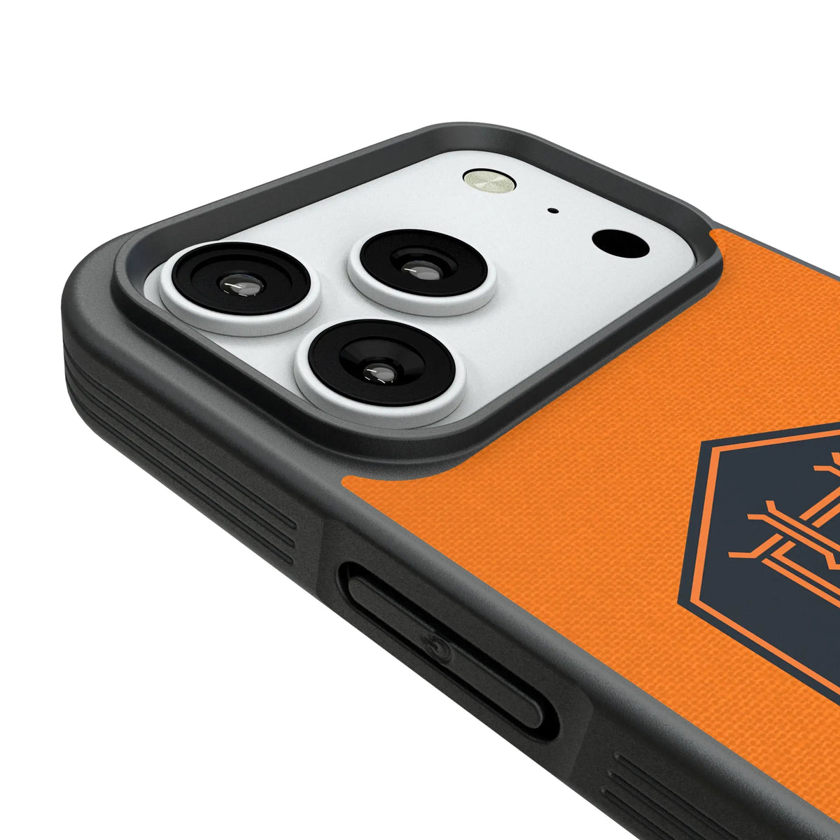 Houston Dynamo Personalized Stripe iPhone Bump Phone Case for Apple iPhone - Detail#Device_iPhone 18 Pro