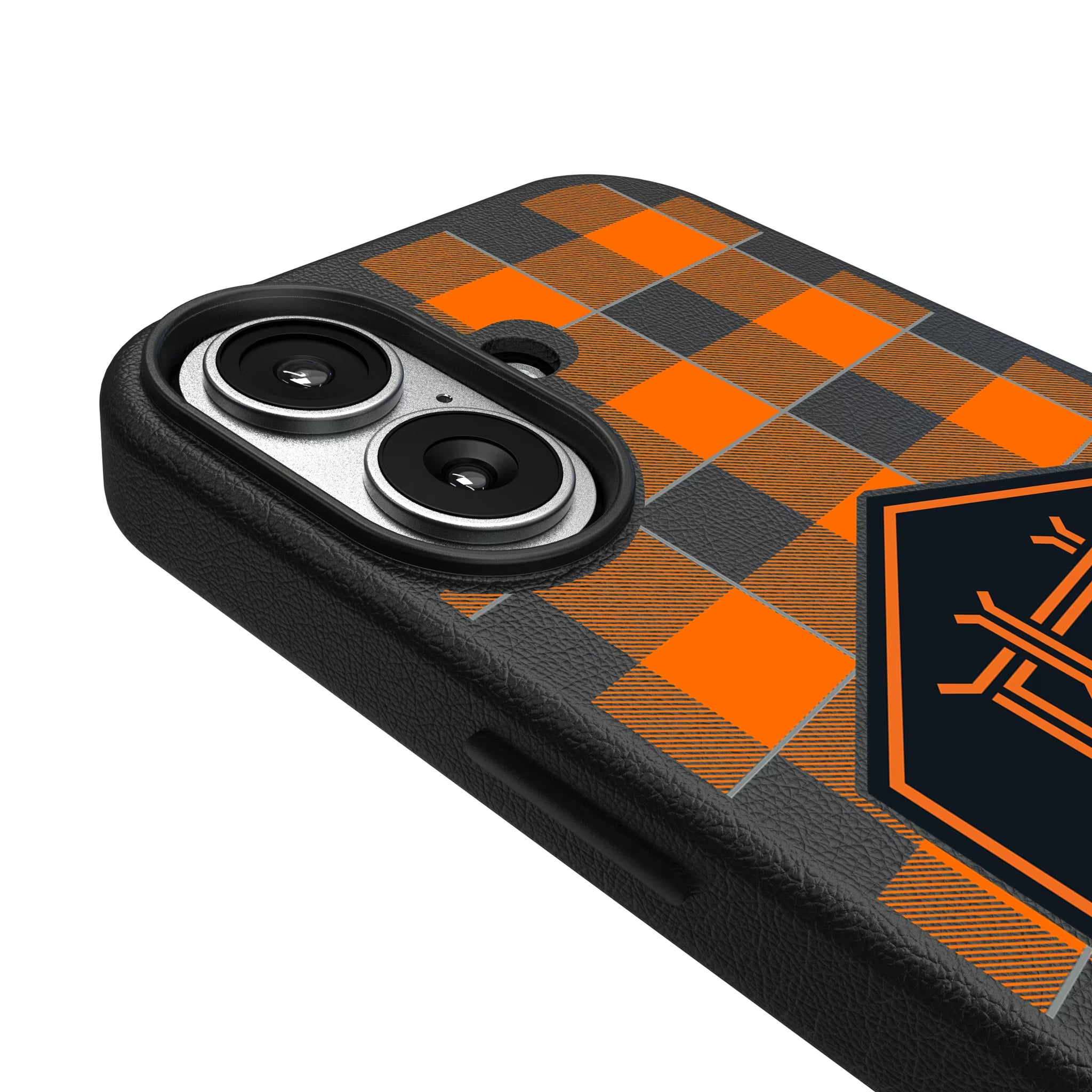 Houston Dynamo Plaid iPhone MagSafe Compatible Phone Case for Apple iPhone - Detail#Device_iPhone 17