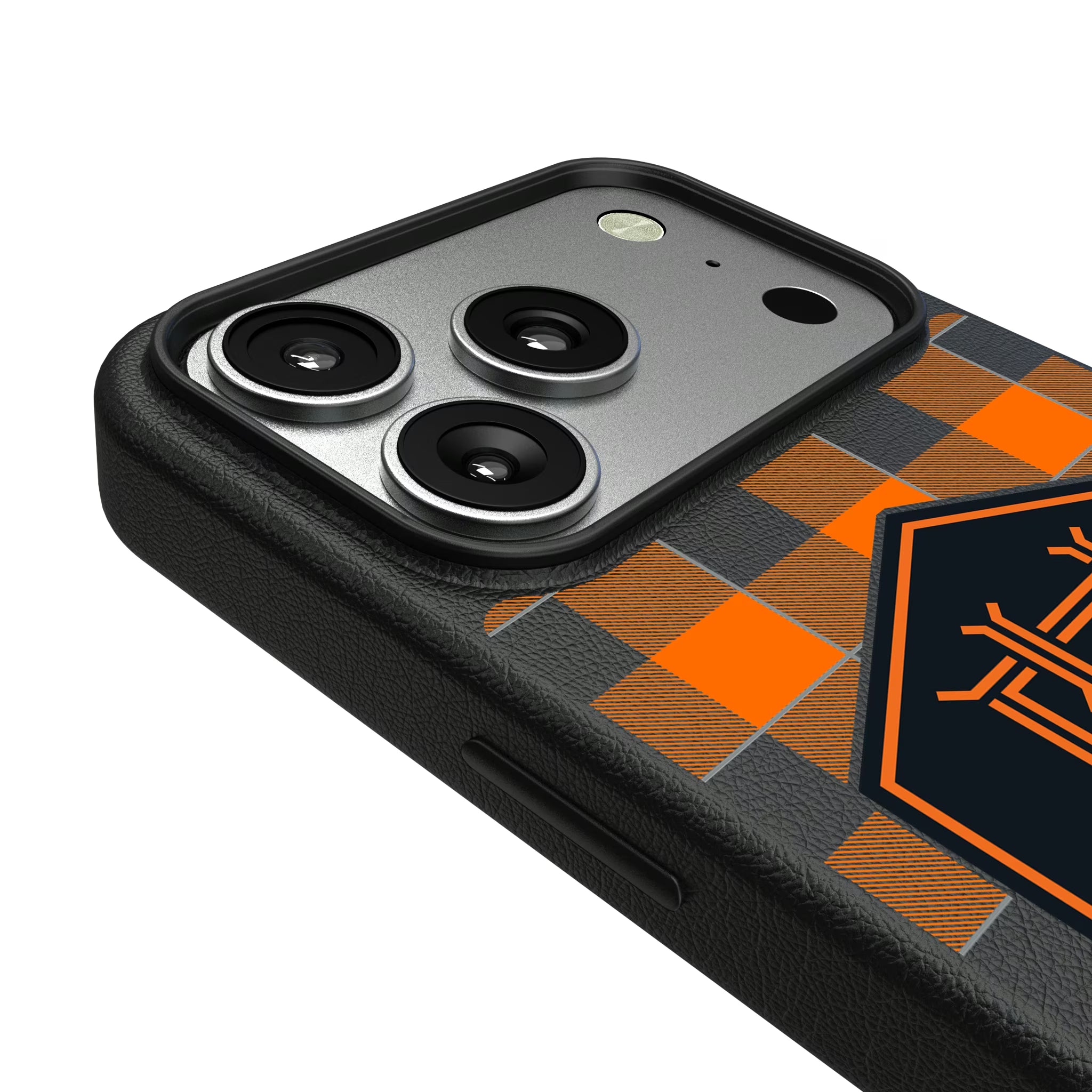 Houston Dynamo Plaid iPhone MagSafe Compatible Phone Case for Apple iPhone - Detail#Device_iPhone 17 Pro