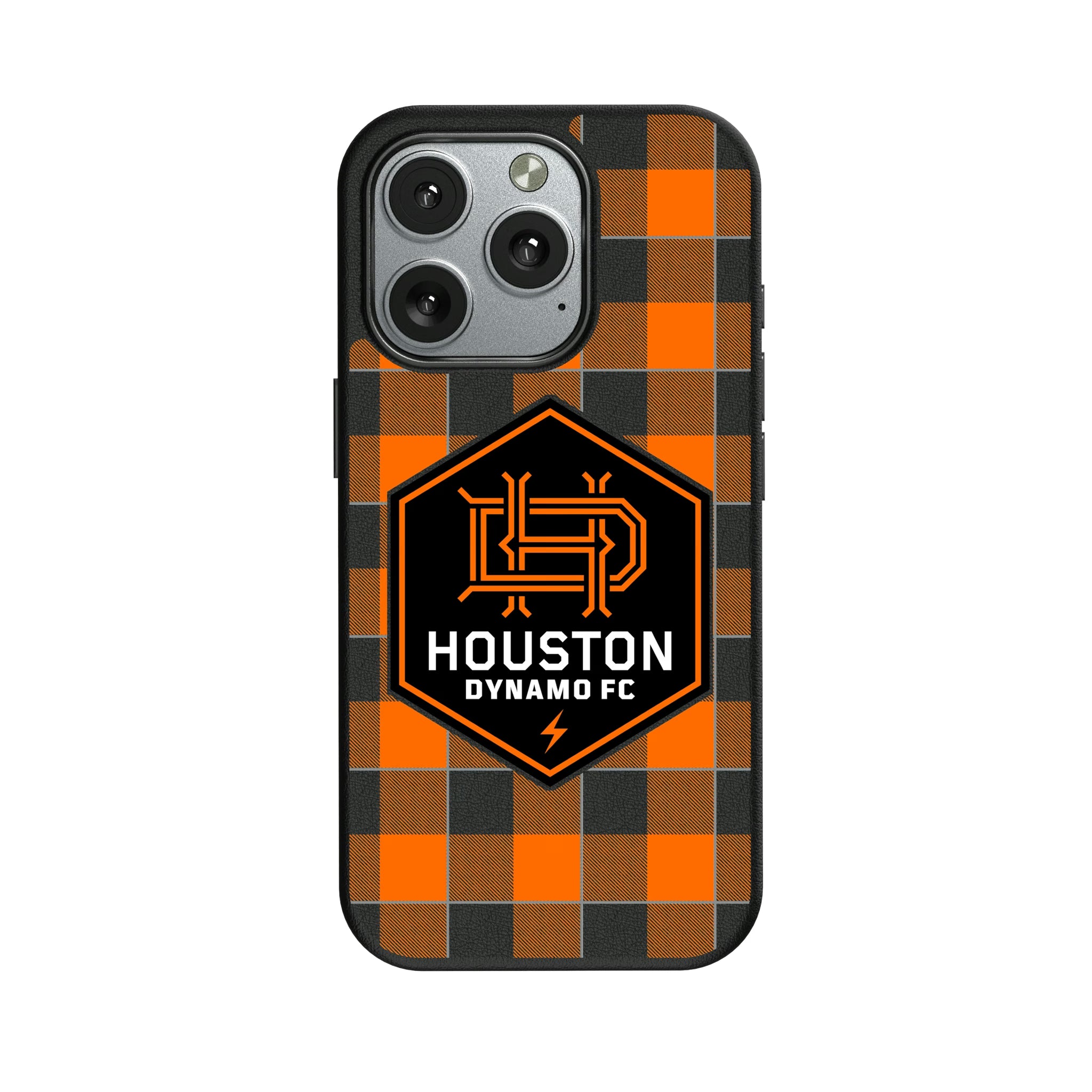 Houston Dynamo Plaid iPhone MagSafe Compatible Phone Case for Apple iPhone