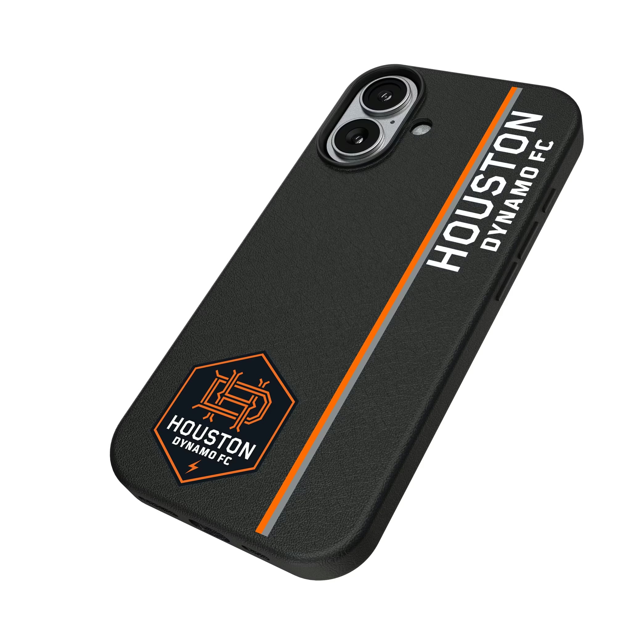 Houston Dynamo Sidebar iPhone MagSafe Compatible Phone Case for Apple iPhone - Isometric View#Device_iPhone 17
