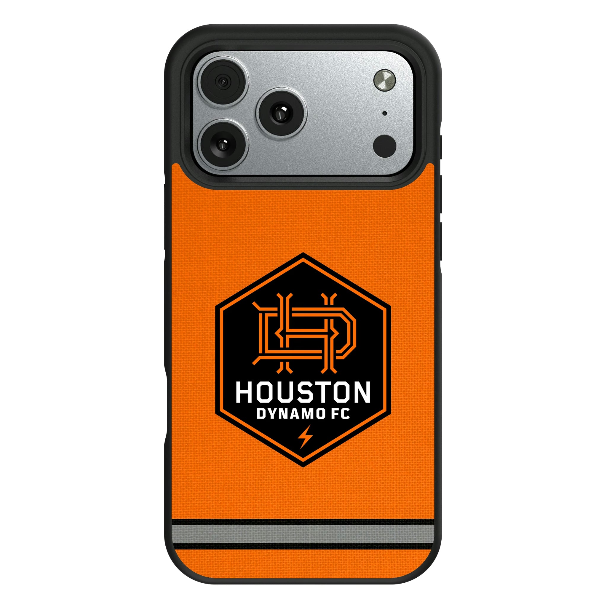 Houston Dynamo Stripe iPhone Bump Phone Case for Apple iPhone#Device_iPhone 17 Pro Max