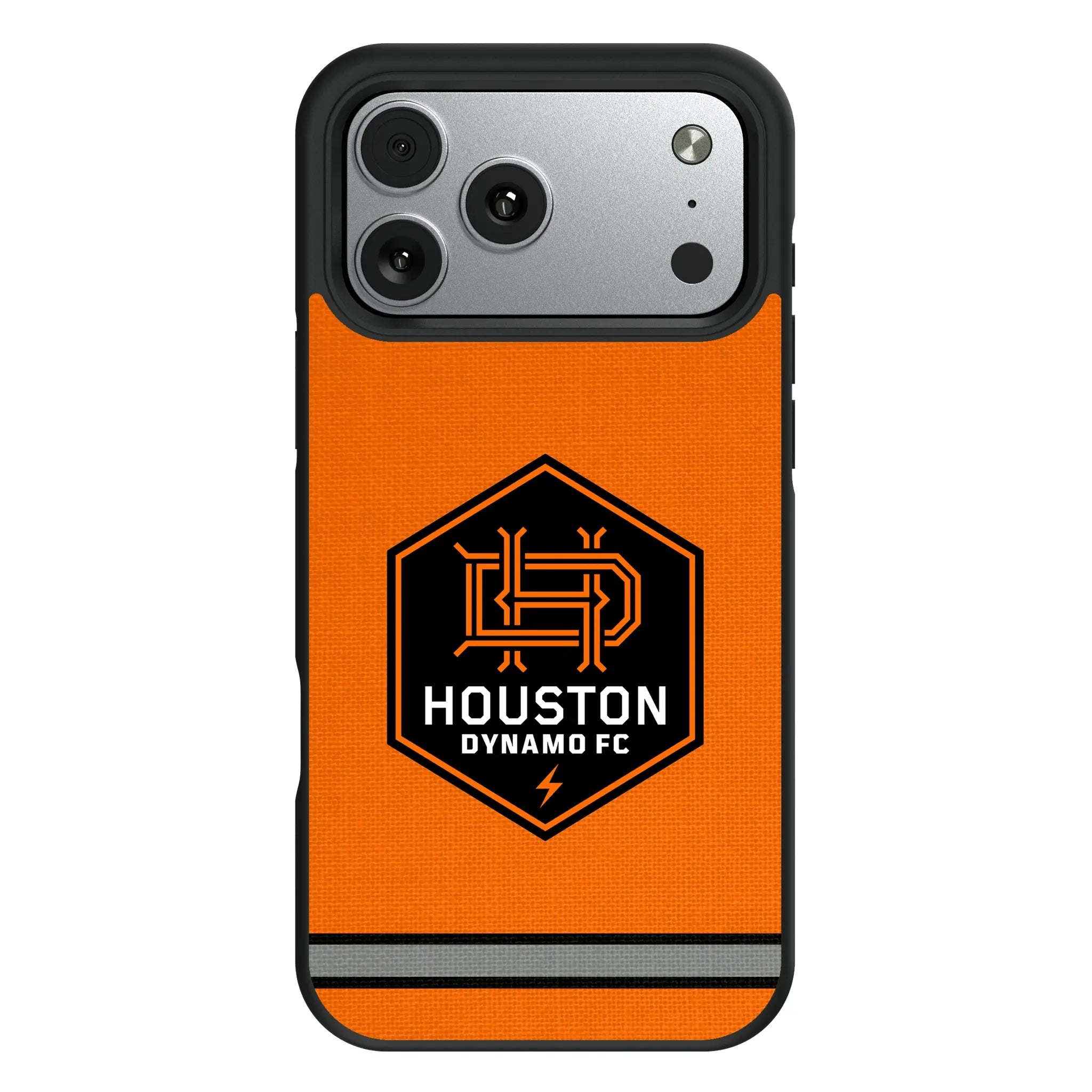 Houston Dynamo Stripe iPhone Bump Phone Case for Apple iPhone#Device_iPhone 17 Pro Max