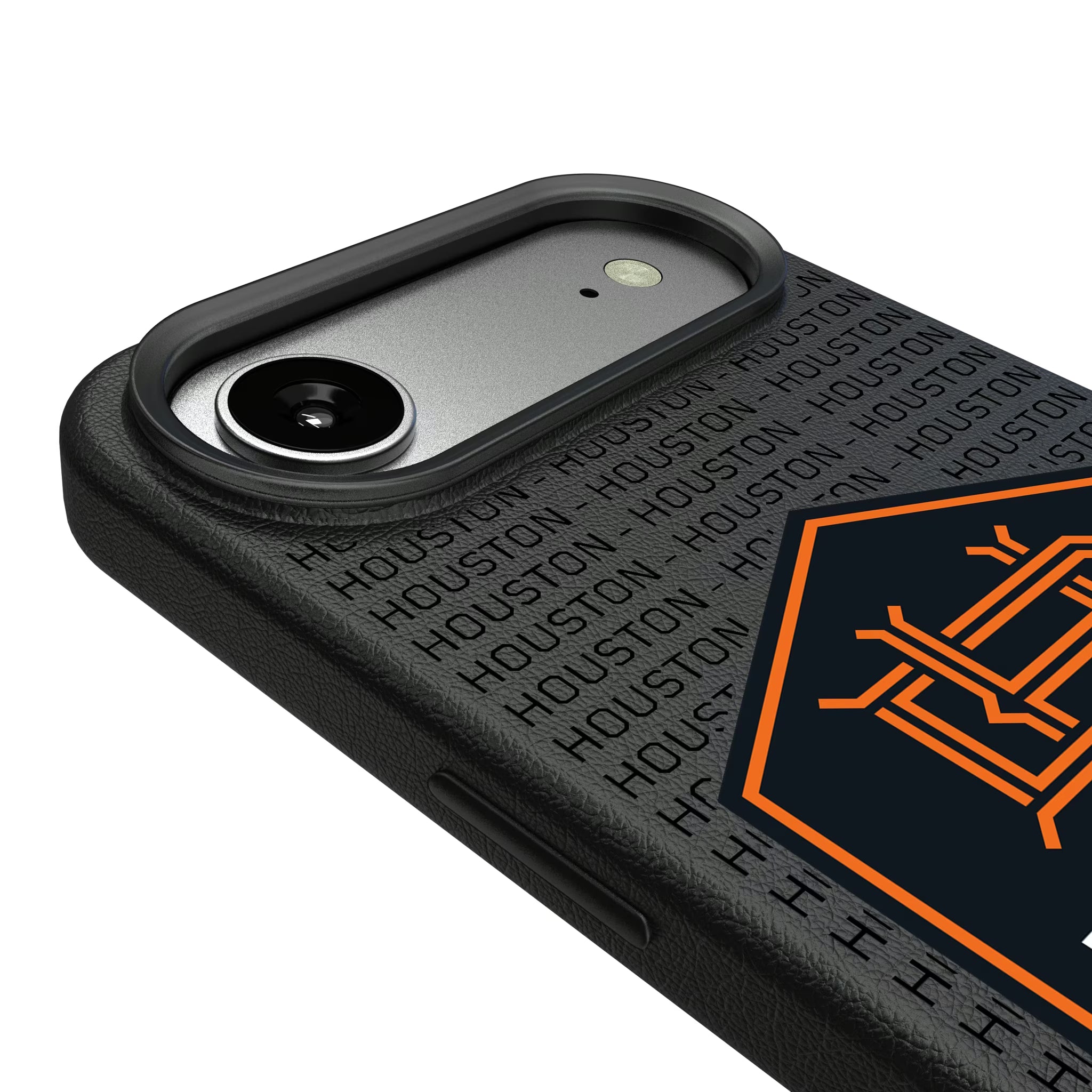 Houston Dynamo Text Backdrop iPhone MagSafe Compatible Phone Case for Apple iPhone - Detail#Device_iPhone Air