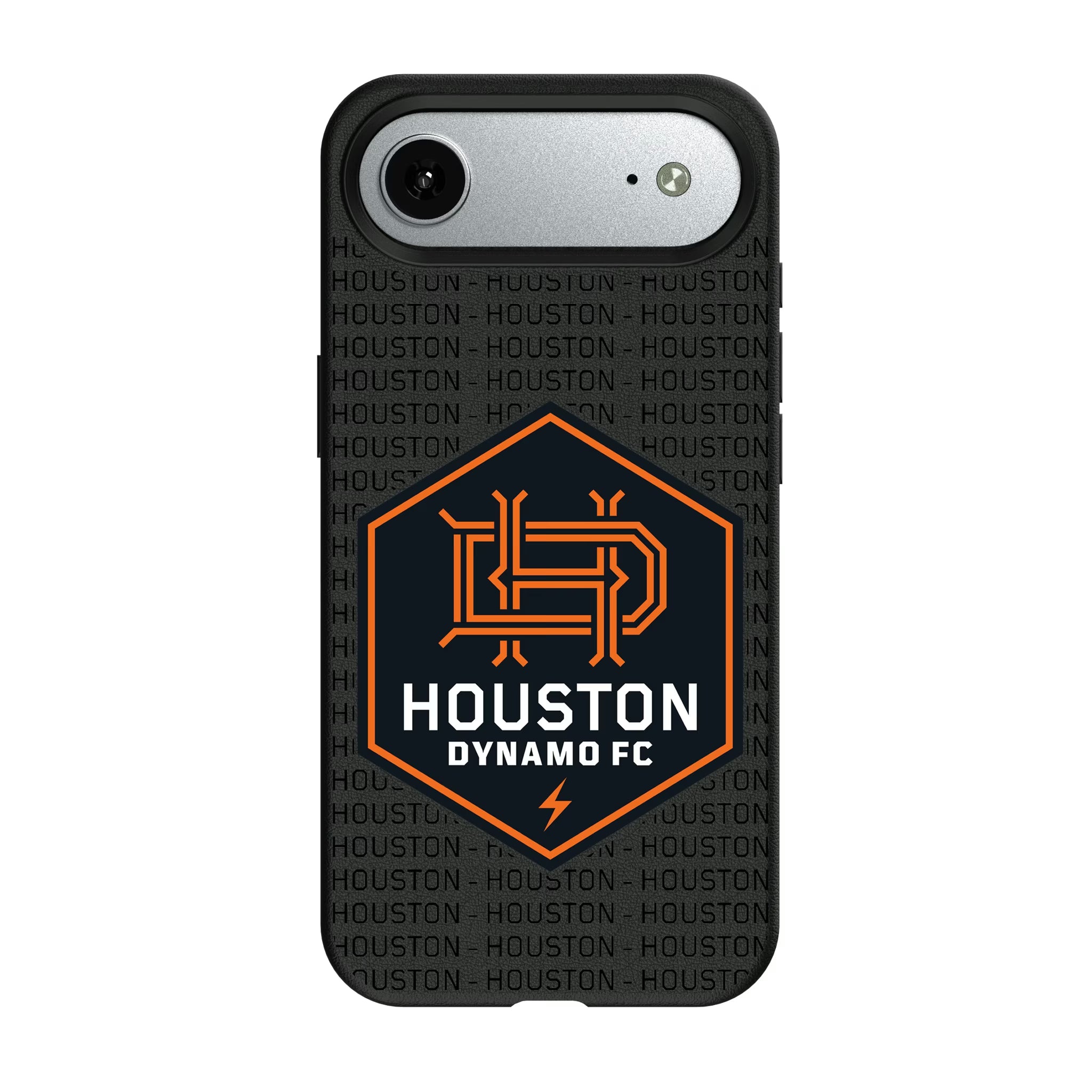 Houston Dynamo Text Backdrop iPhone MagSafe Compatible Phone Case for Apple iPhone#Device_iPhone Air