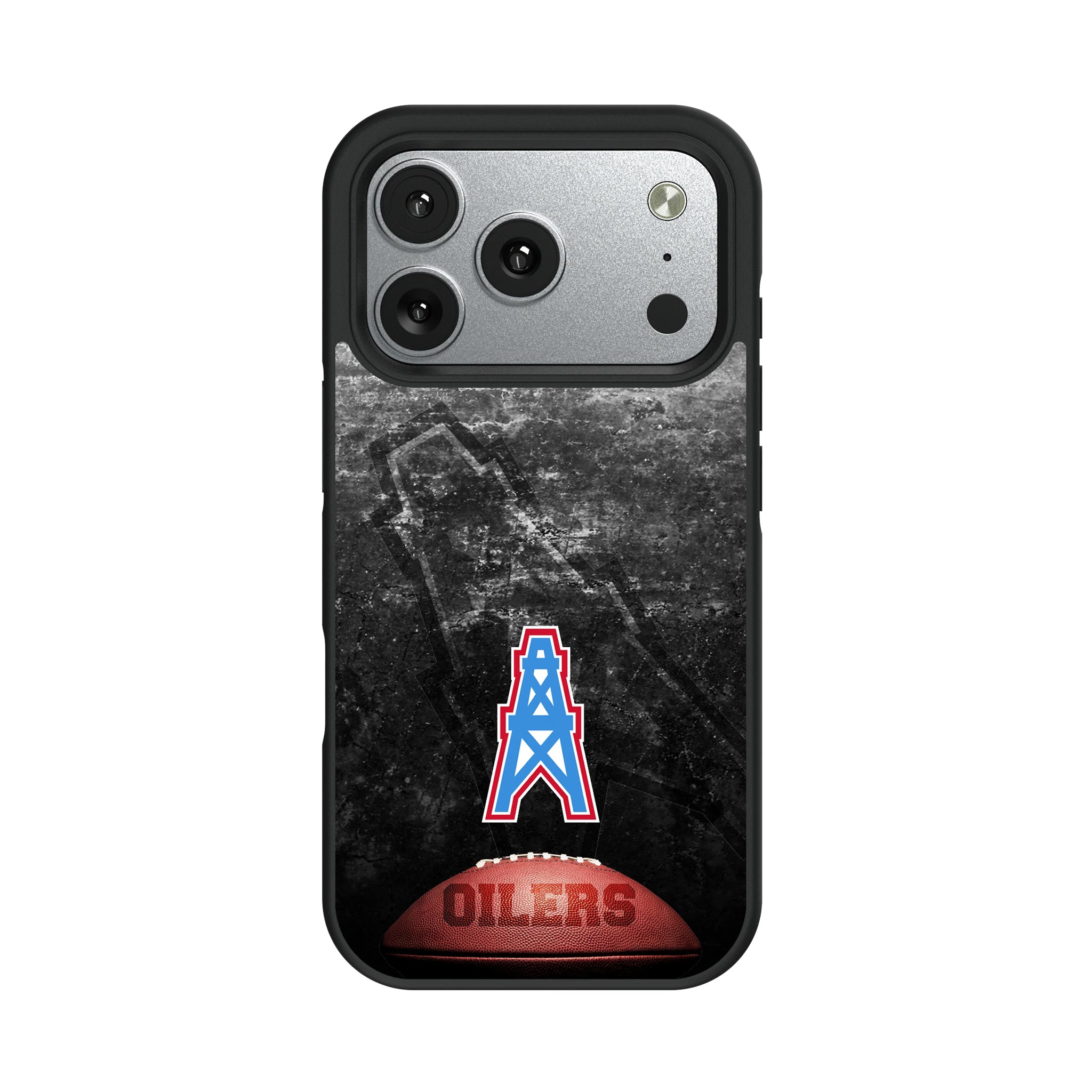 Houston Oilers Historic Collection Legendary iPhone Bump Phone Case for Apple iPhone#Device_iPhone 17 Pro