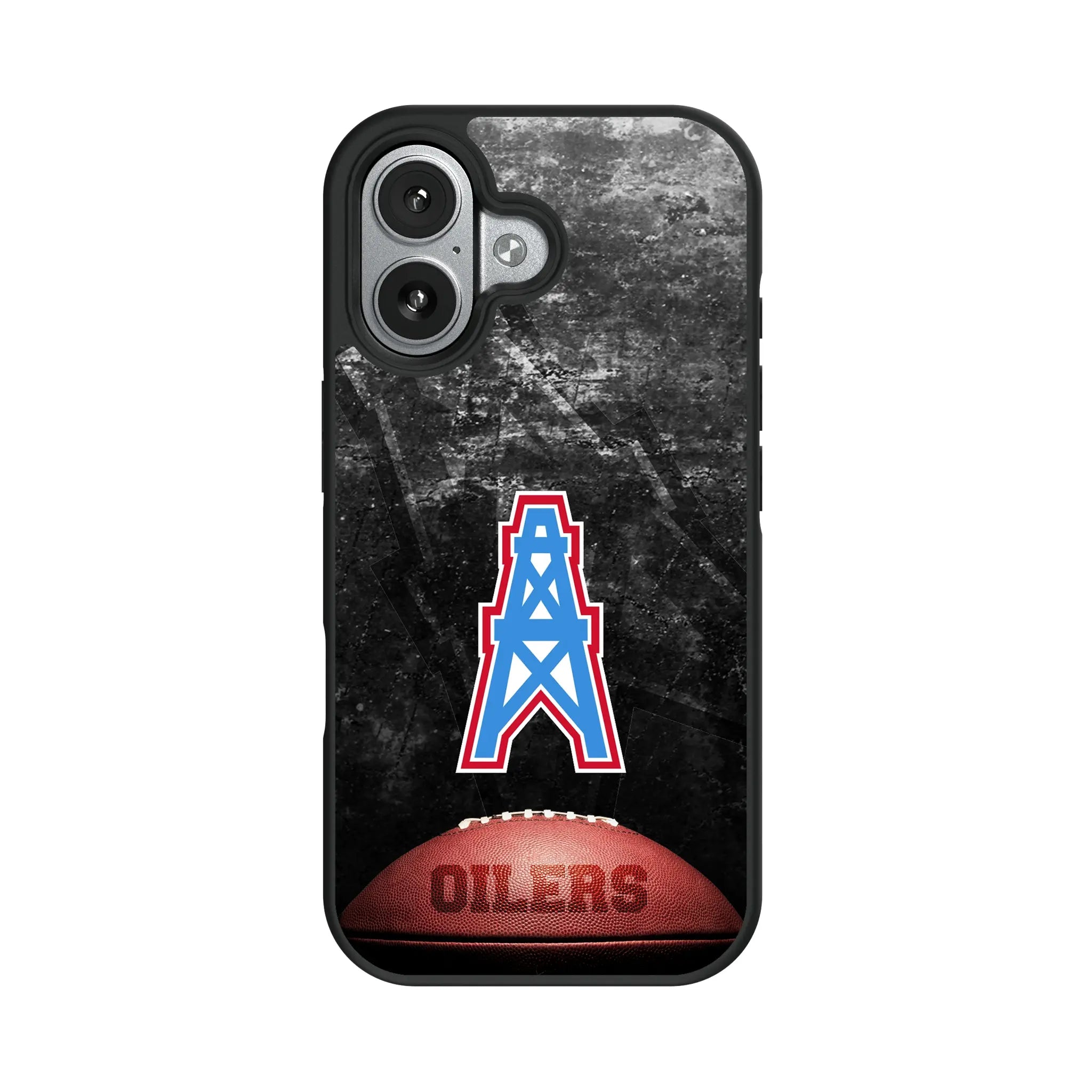 Houston Oilers Historic Collection Legendary iPhone Bump Phone Case for Apple iPhone#Device_iPhone 17