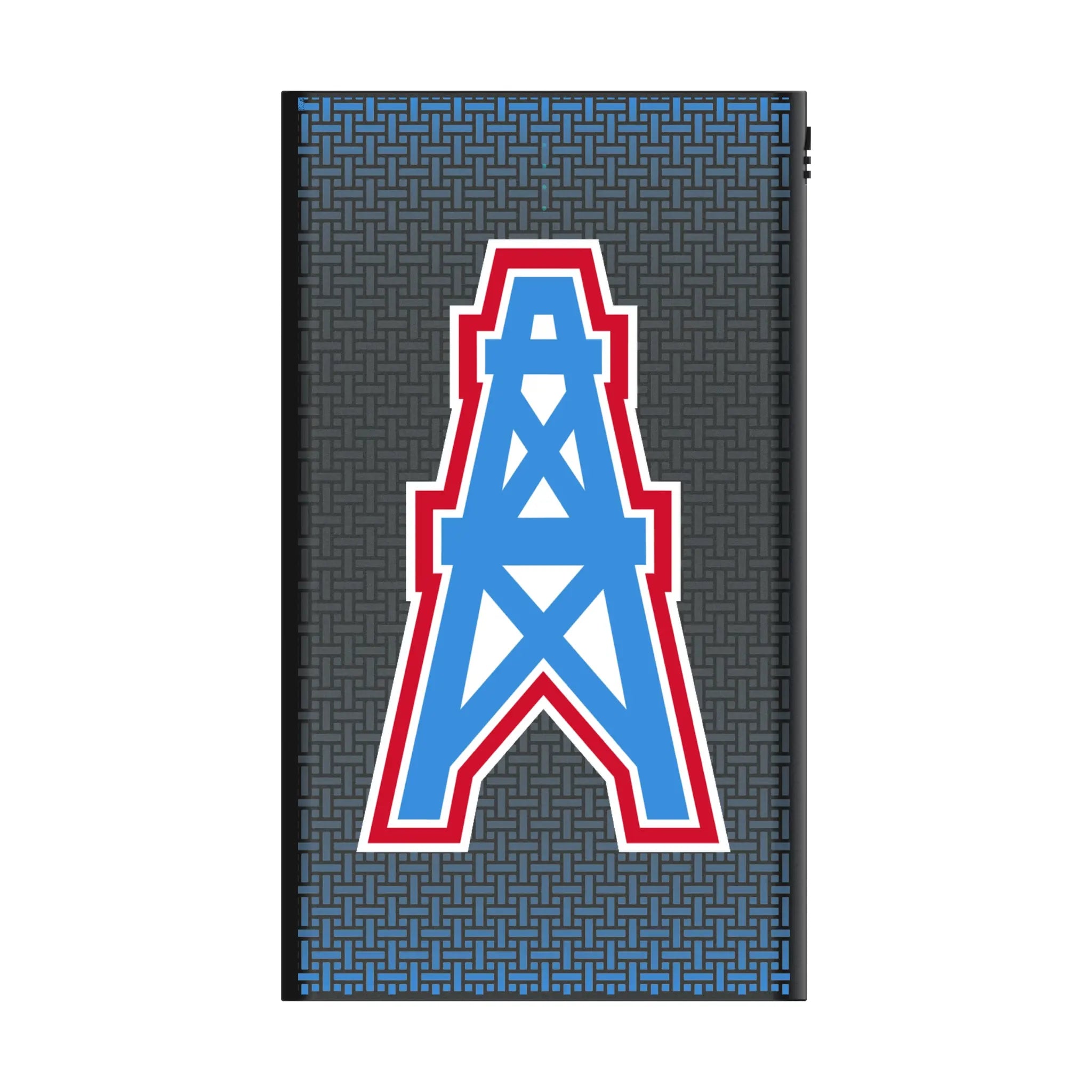 Houston Oilers Historic Collection Linen 5000mAh Flat Power Bank