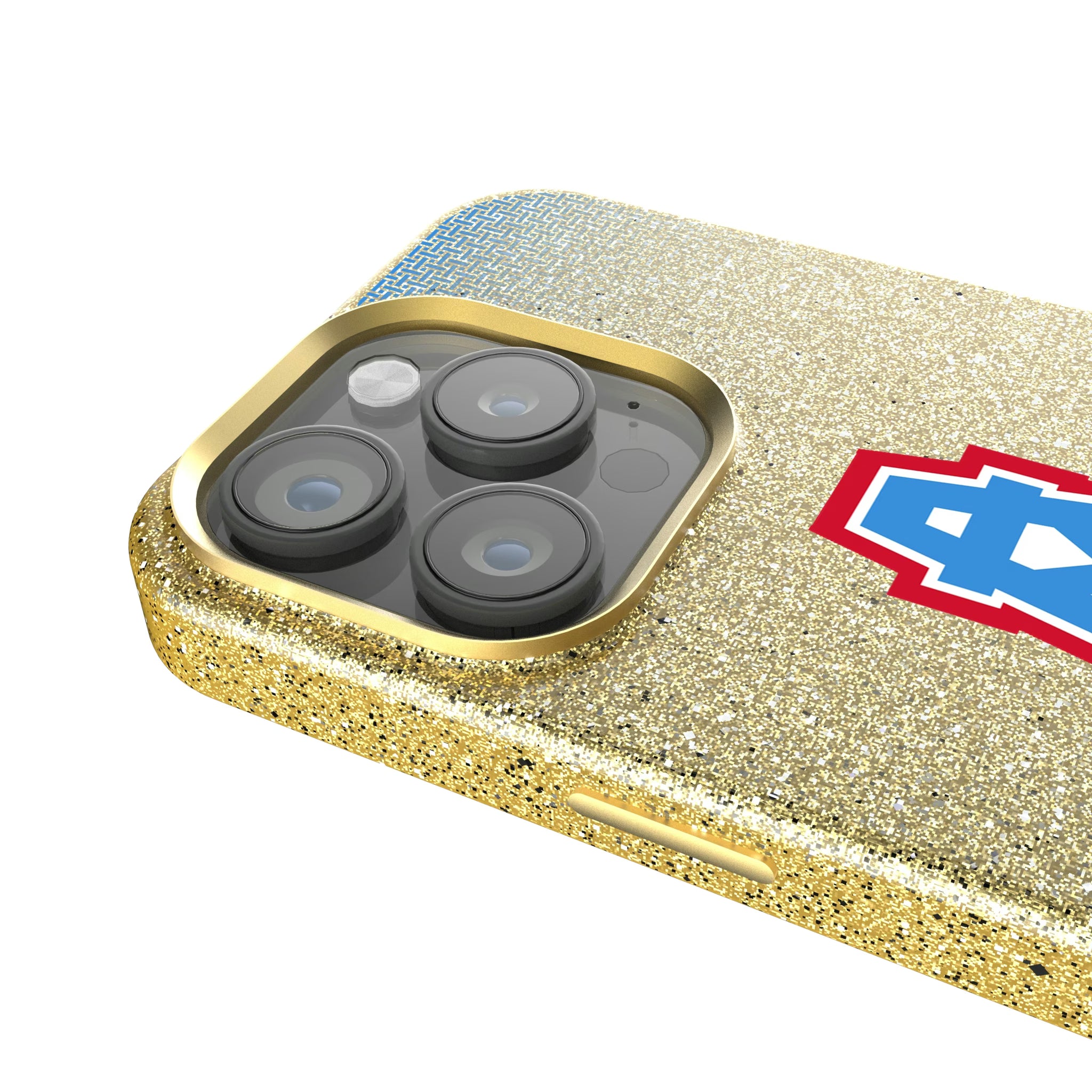 Houston Oilers Historic Collection Linen iPhone Bling Phone Case for Apple iPhone - Detail