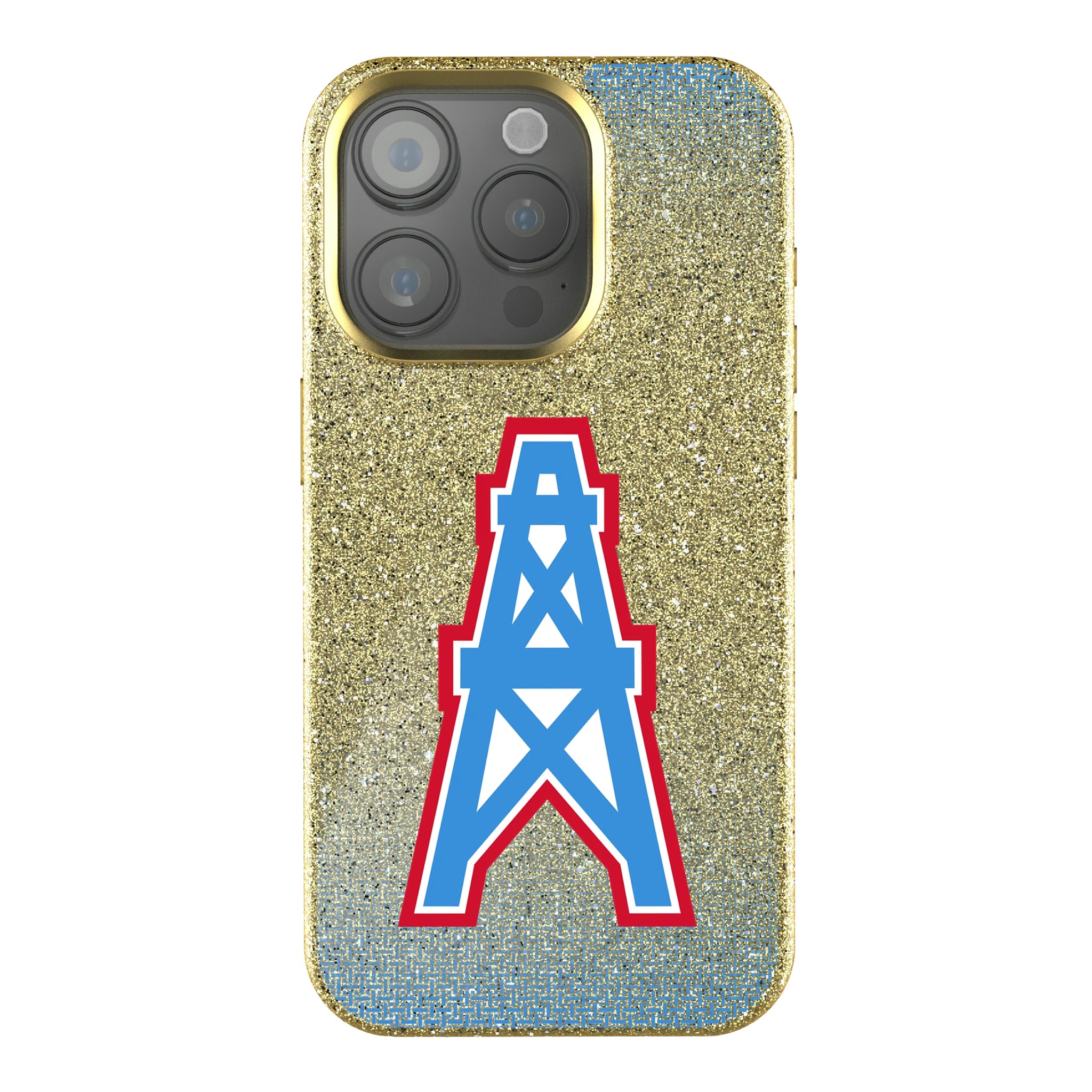 Houston Oilers Historic Collection Linen iPhone Bling Phone Case for Apple iPhone