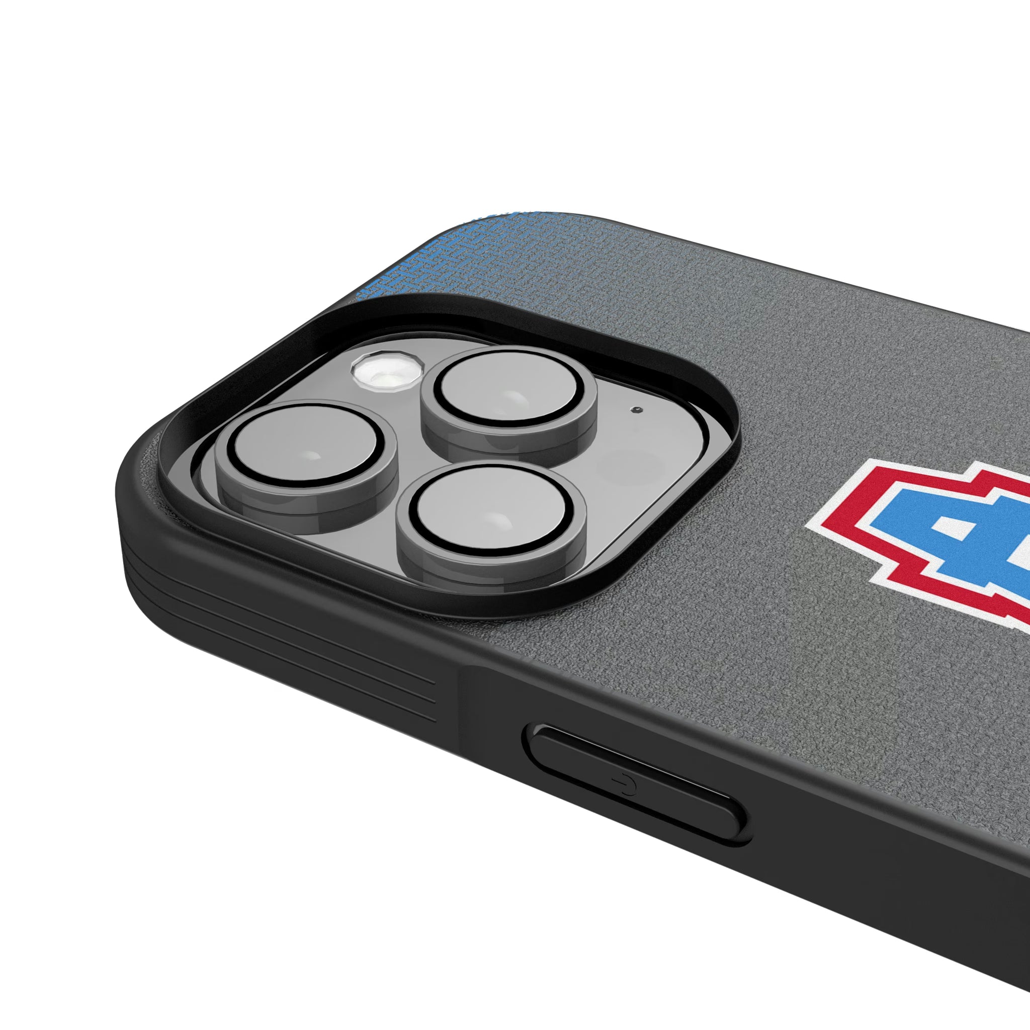 Houston Oilers Historic Collection Linen iPhone Bump Phone Case for Apple iPhone - Detail